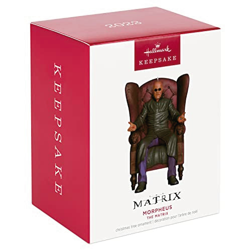 Hallmark Keepsake Christmas Ornament 2023, The Matrix Morpheus, Sci-Fi Gifts