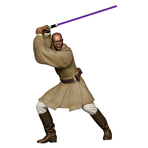 Hallmark Keepsake Plastic Christmas Ornament 2022, Star Wars: Attack of The Clones 20th Anniversary Mace Windu