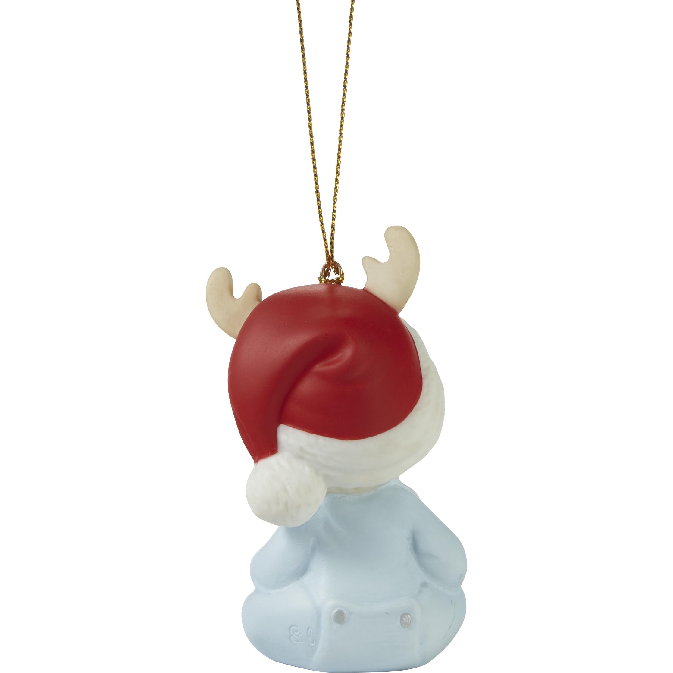 Precious Moments 231006 Baby’s First Christmas 2023 Dated Boy Bisque Porcelain Ornament