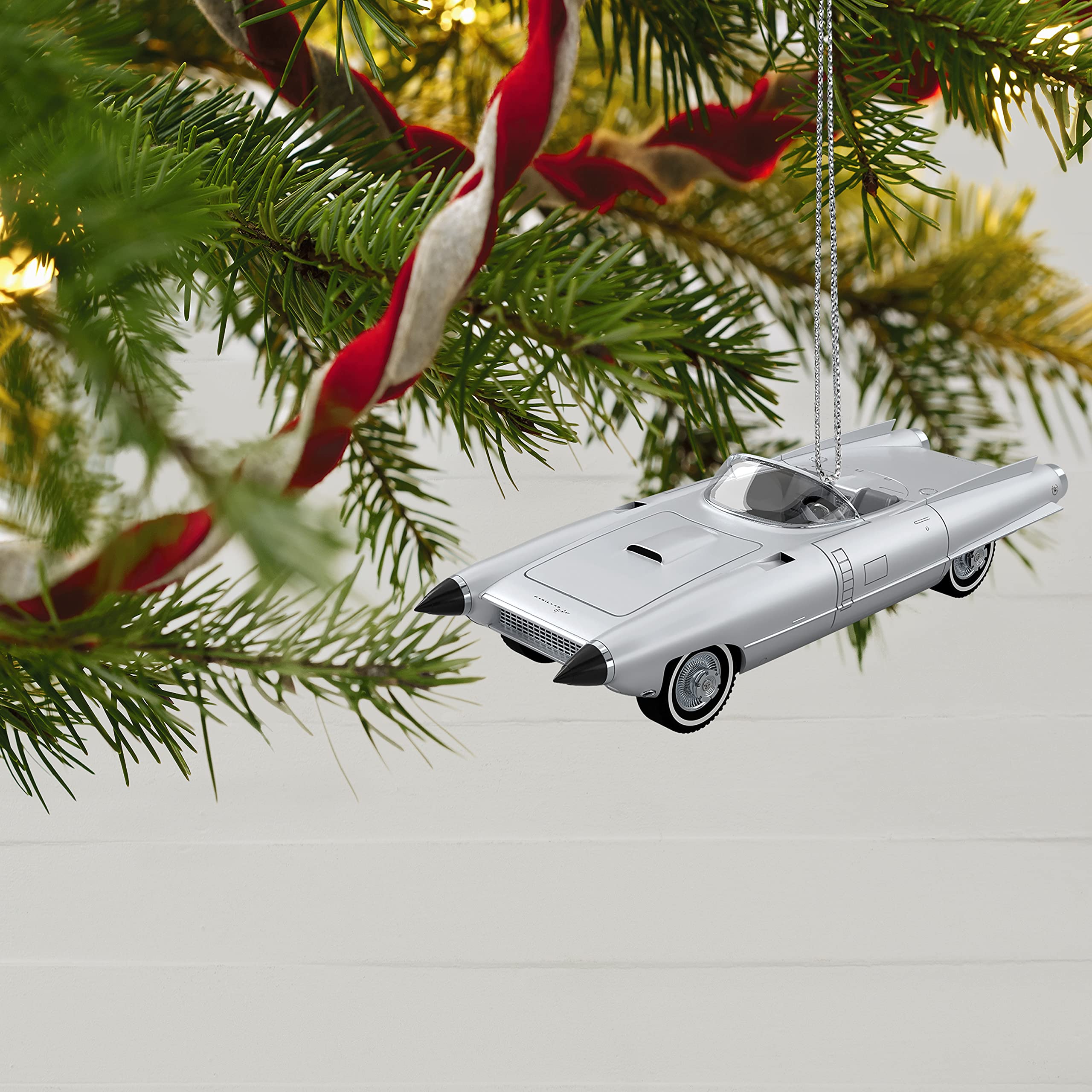 Hallmark Keepsake Christmas Ornament 2021, Legendary Concept Cars 1959 Cadillac Cyclone, Metal