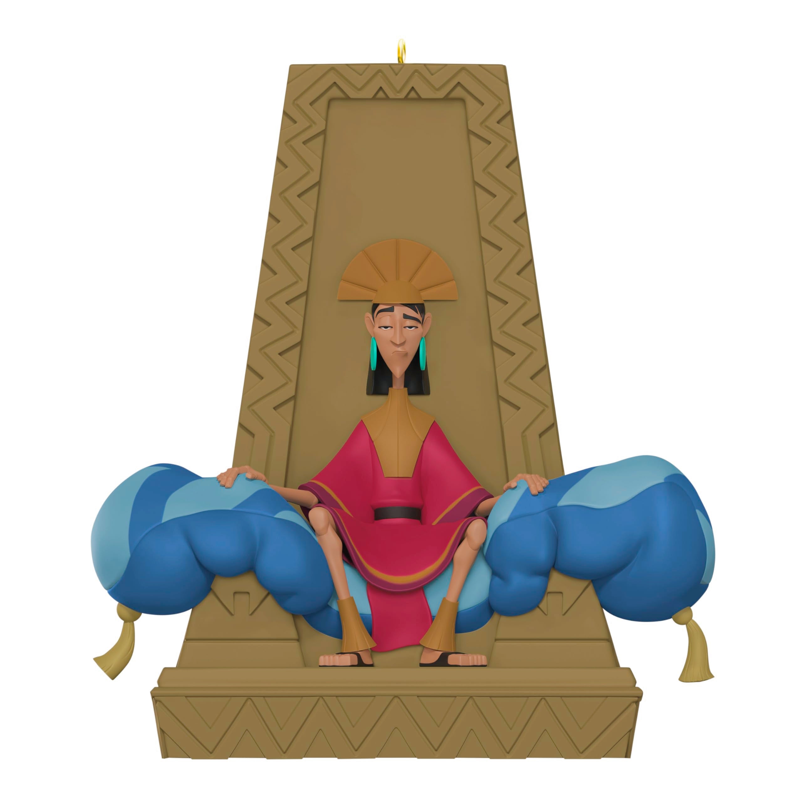 Emperor Kuzco, Disney the Emperors New Groove, 2025 Hallmark Keepsake Christmas Ornament