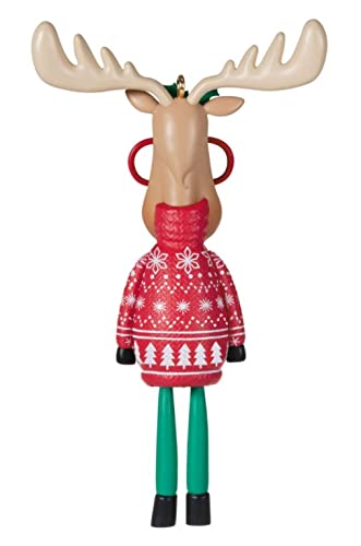 Hallmark Keepsake Christmas Ornament 2021, Special Edition Ornament: Merry Chris-Moose Limited Edition Series for Year 2021