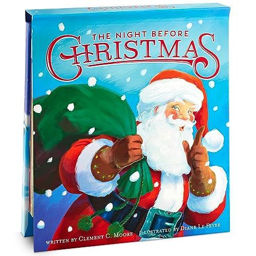 Hallmark The Night Before Christmas Recordable Pop-Up Book with Lights (Gift for Kids and Grandchildren)