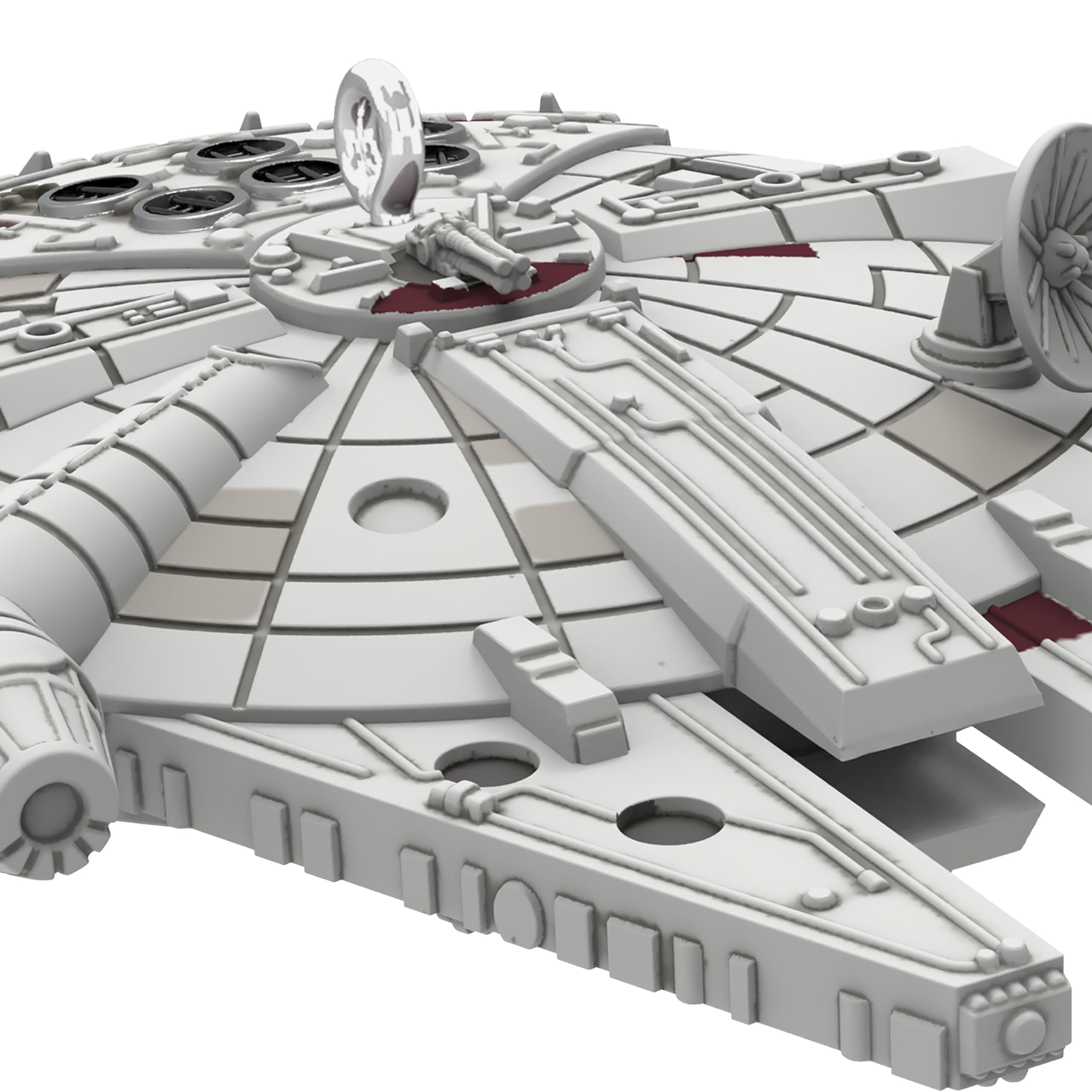 Hallmark Keepsake 0.43" Mini Christmas Ornament 2024, Star Wars Millennium Falcon, Gifts for Star Wars Fans