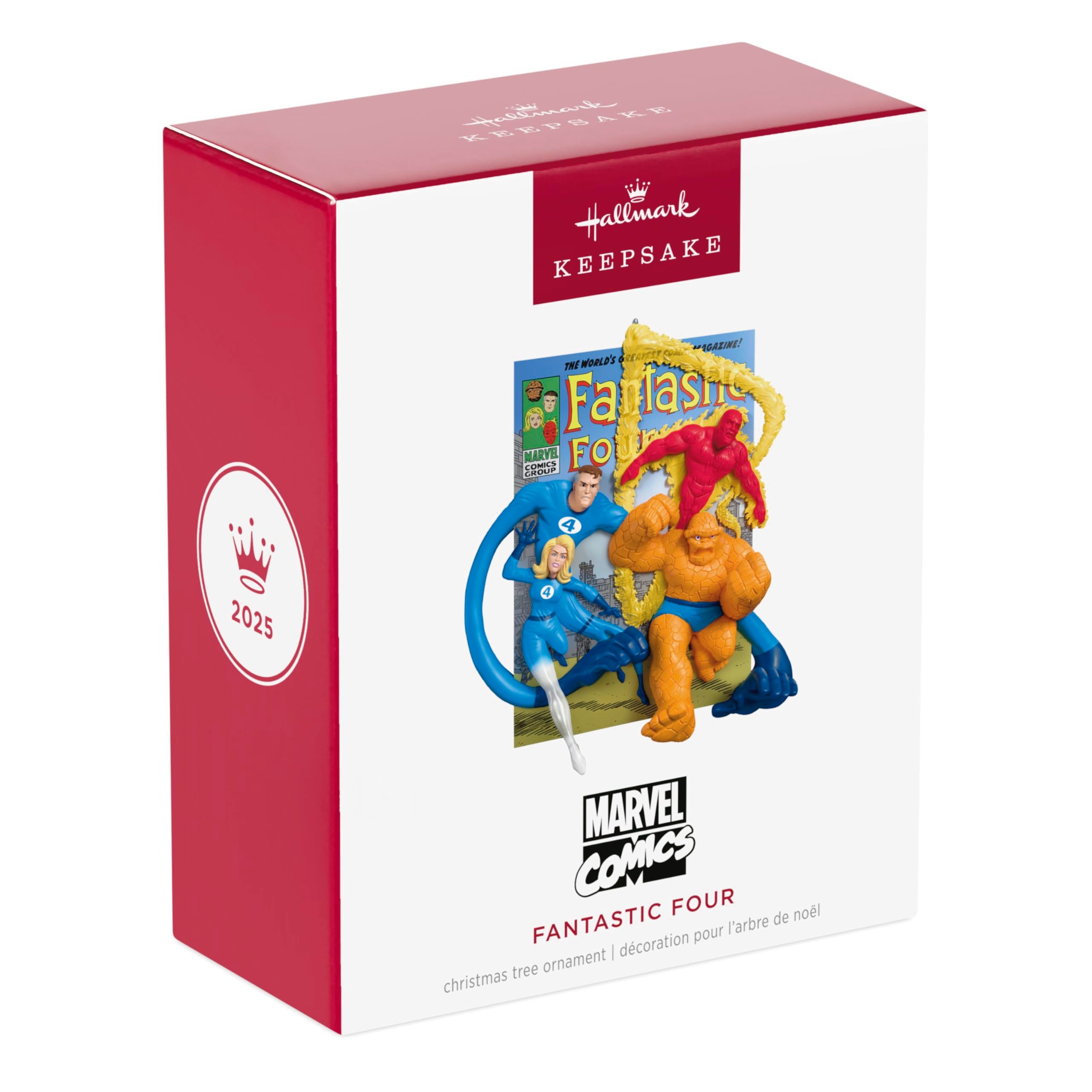 Fantastic Four 2025 Hallmark Keepsake Christmas Ornament