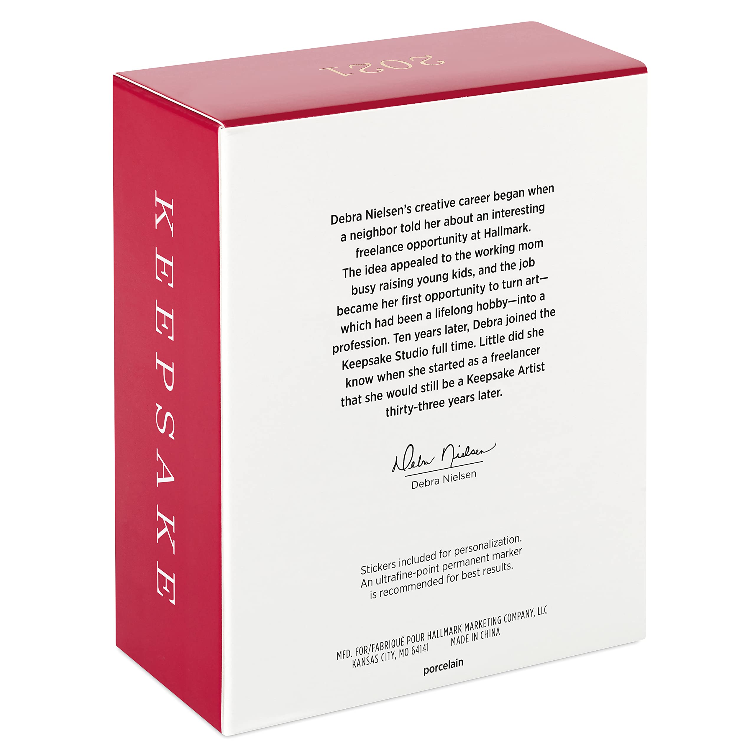 Hallmark Keepsake Christmas Ornament 2021 Year-Dated, We Choose Love Photo Frame, Porcelain