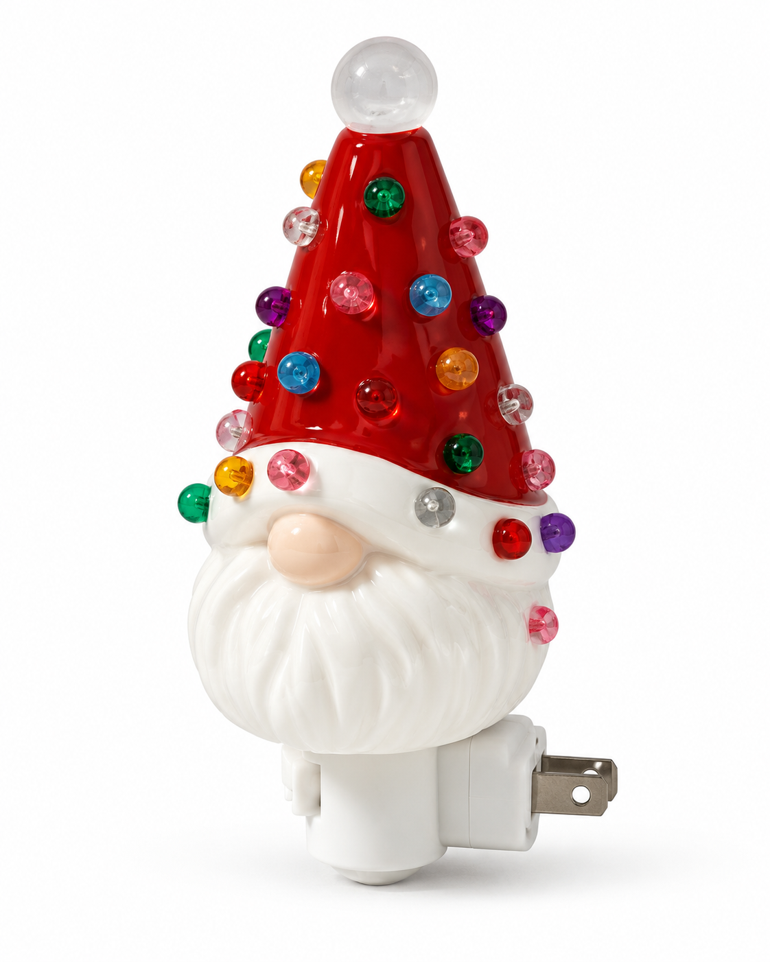 Christmas is Forever™ Ceramic Santa Gnome Night Light
