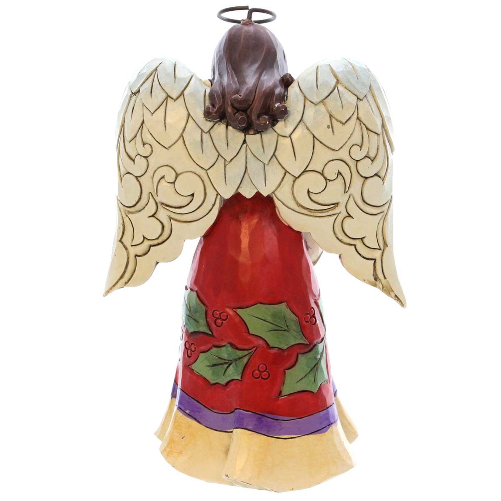 Enesco Jim Shore Heartwood Creek Pint Sized Angel with Lantern Figurine, 5.25-Inch