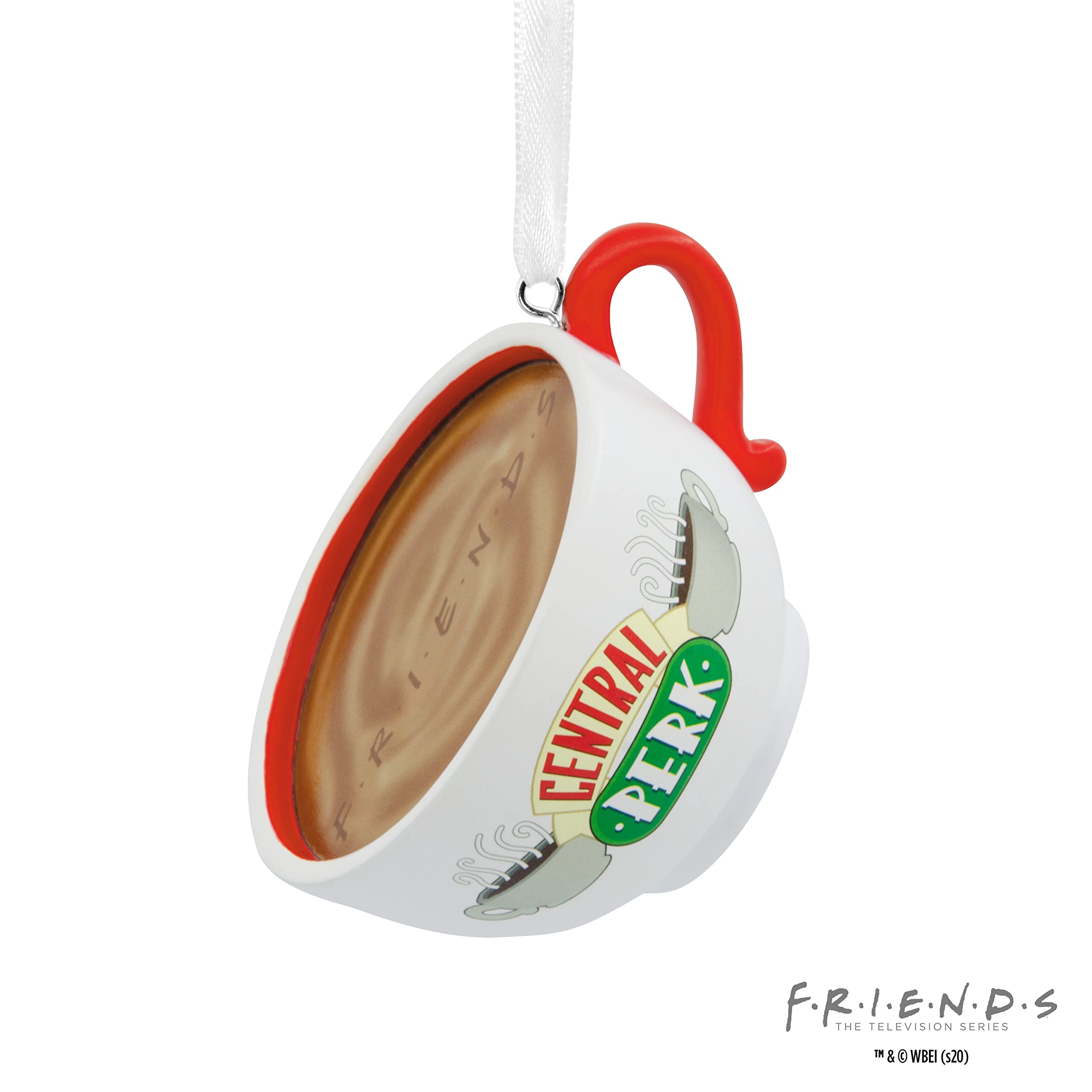 Hallmark Friends Central Perk Coffee Cup Christmas Tree Ornament