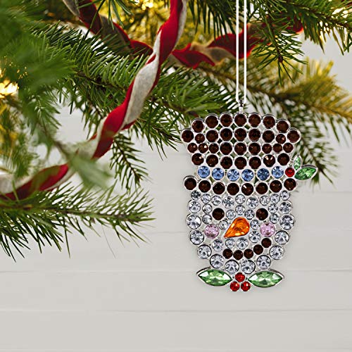 Hallmark Keepsake Christmas Ornament 2020, Stunning Snowman, Gemstone and Metal (2999QK1371)