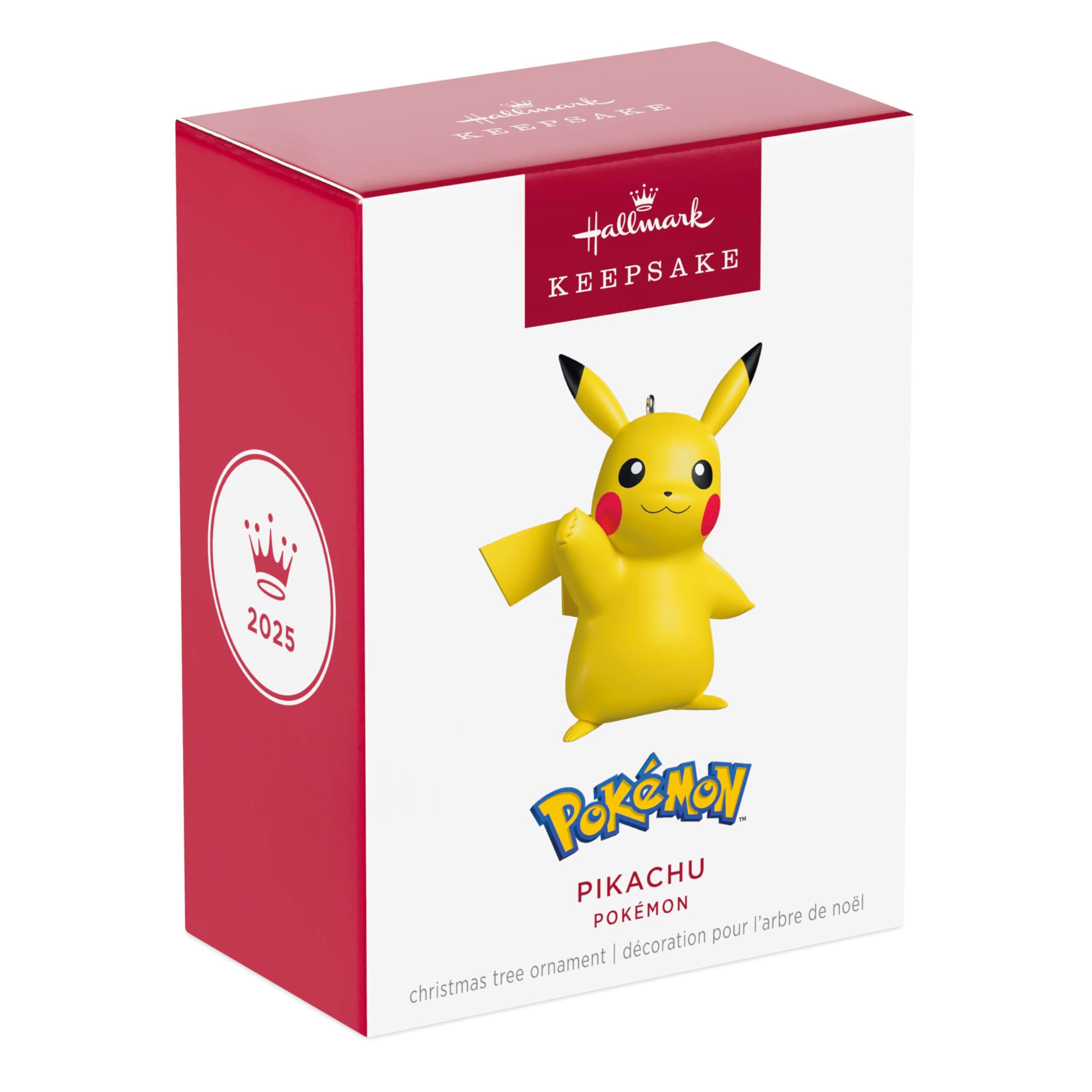 Pikachu Pokemon 2025 Hallmark Keepsake Christmas Ornament