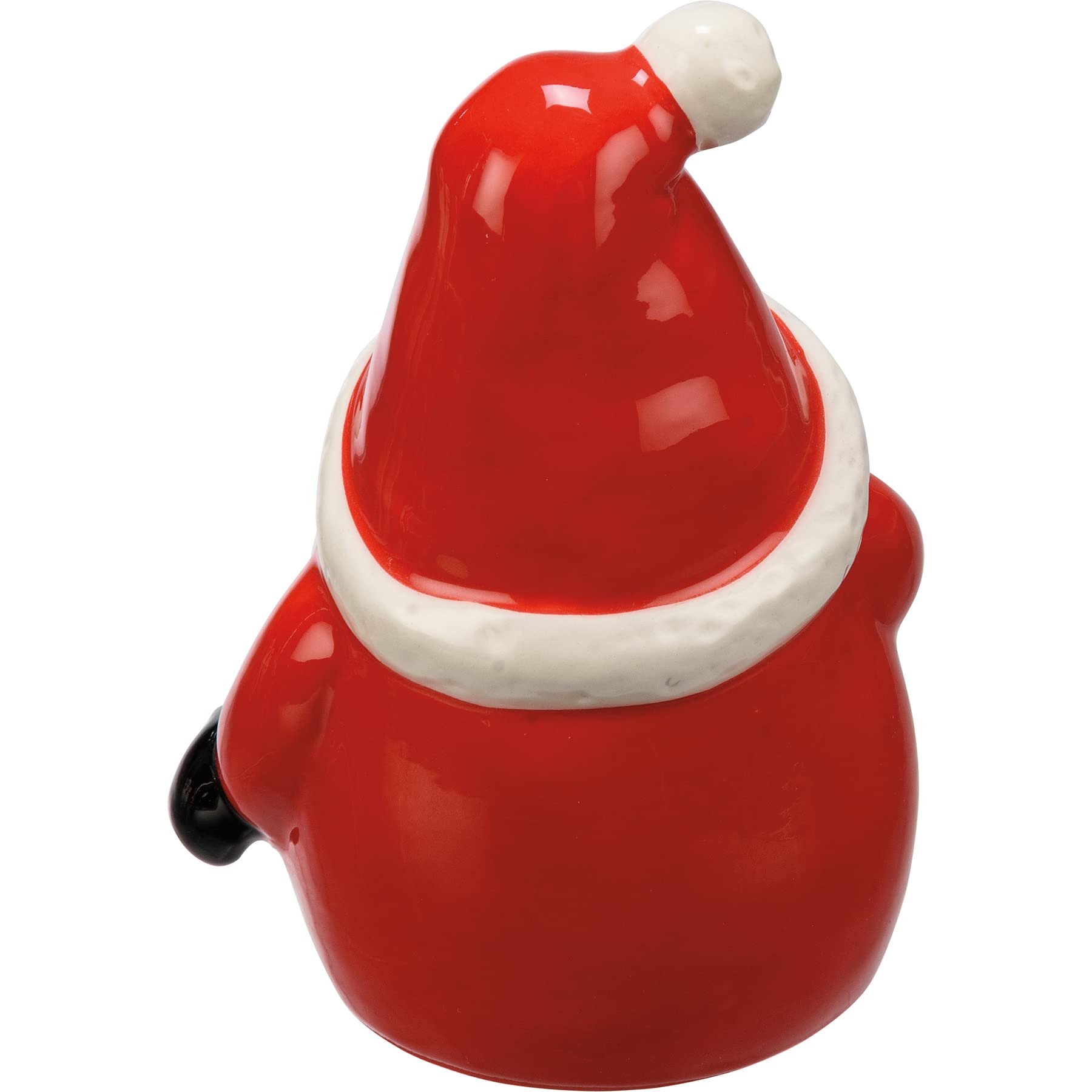 Salt & Pepper Set of 2 ceramic Santa & Gnome shaped shakers