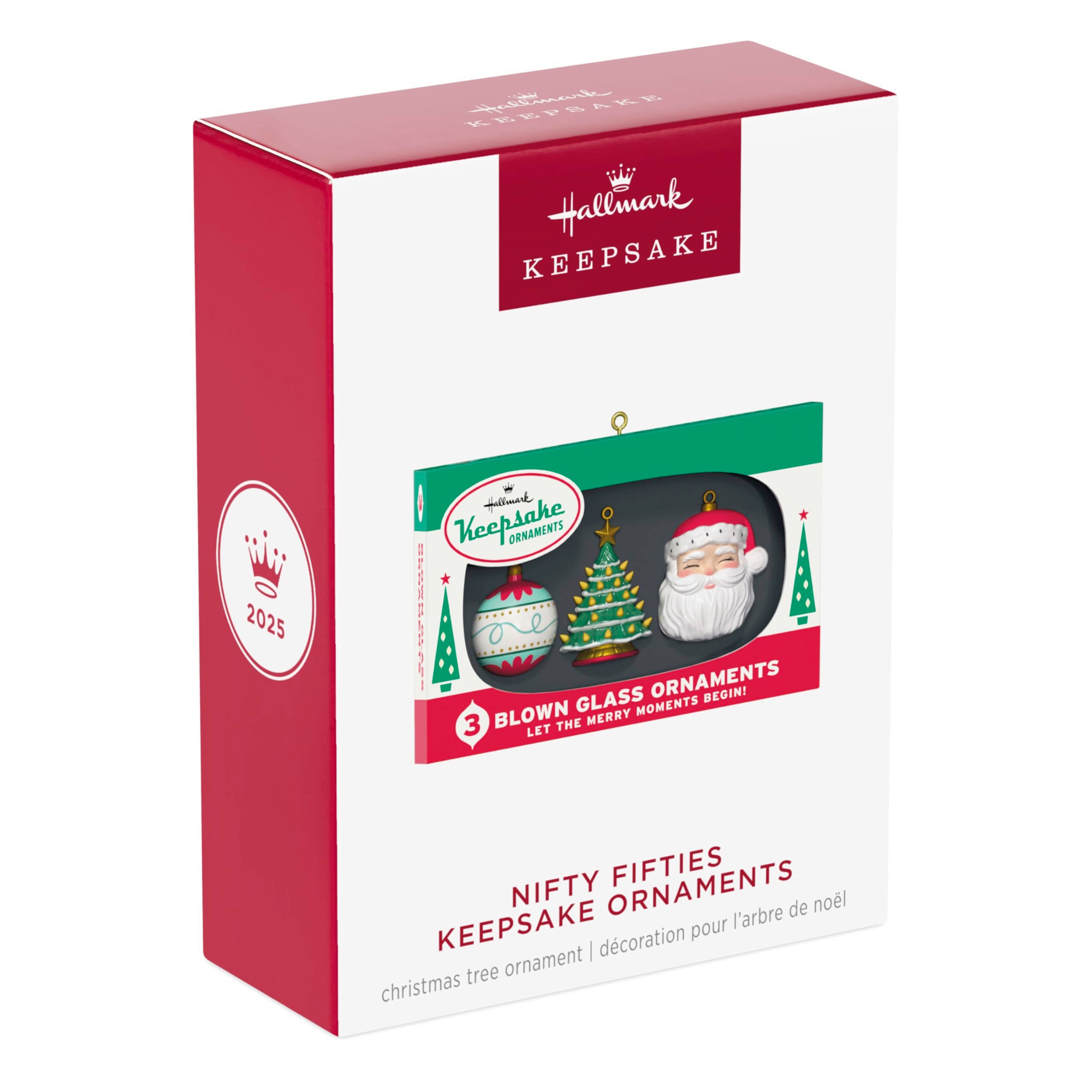 Nifty Fifties 2025 Hallmark Keepsake Christmas Ornament