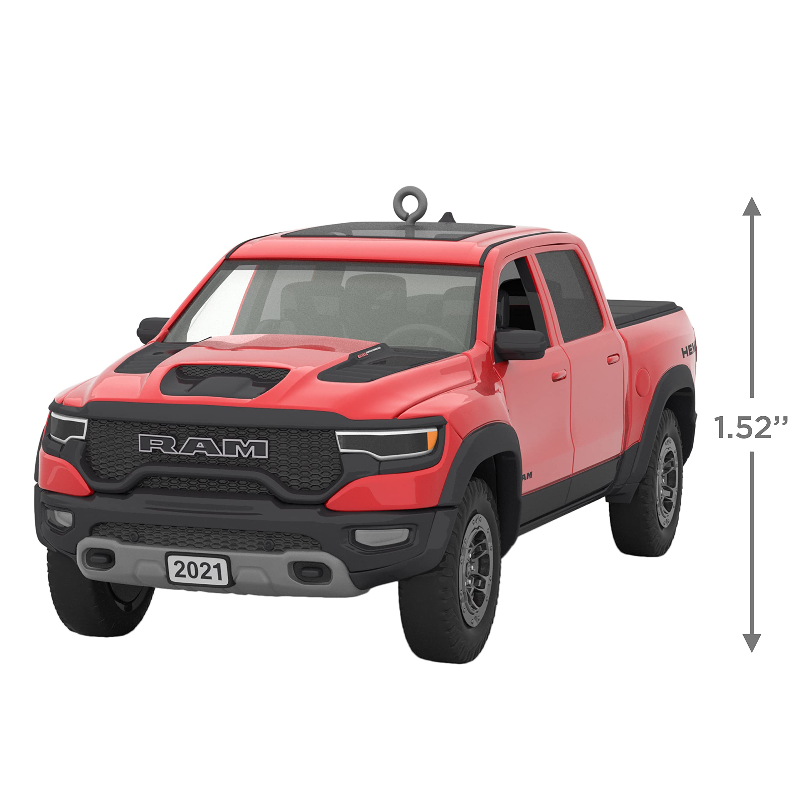 Hallmark Keepsake Christmas Ornament 2022 Year-Dated, 2021 Dodge Ram 1500, Metal