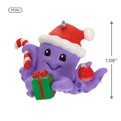 Hallmark Keepsake 1.06" Miniature Christmas Ornament 2023, Tentacled Tidings Mini