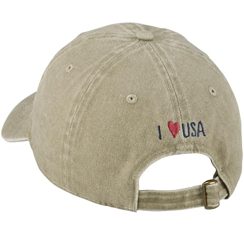 I LOVE USA BASEBALL CAP