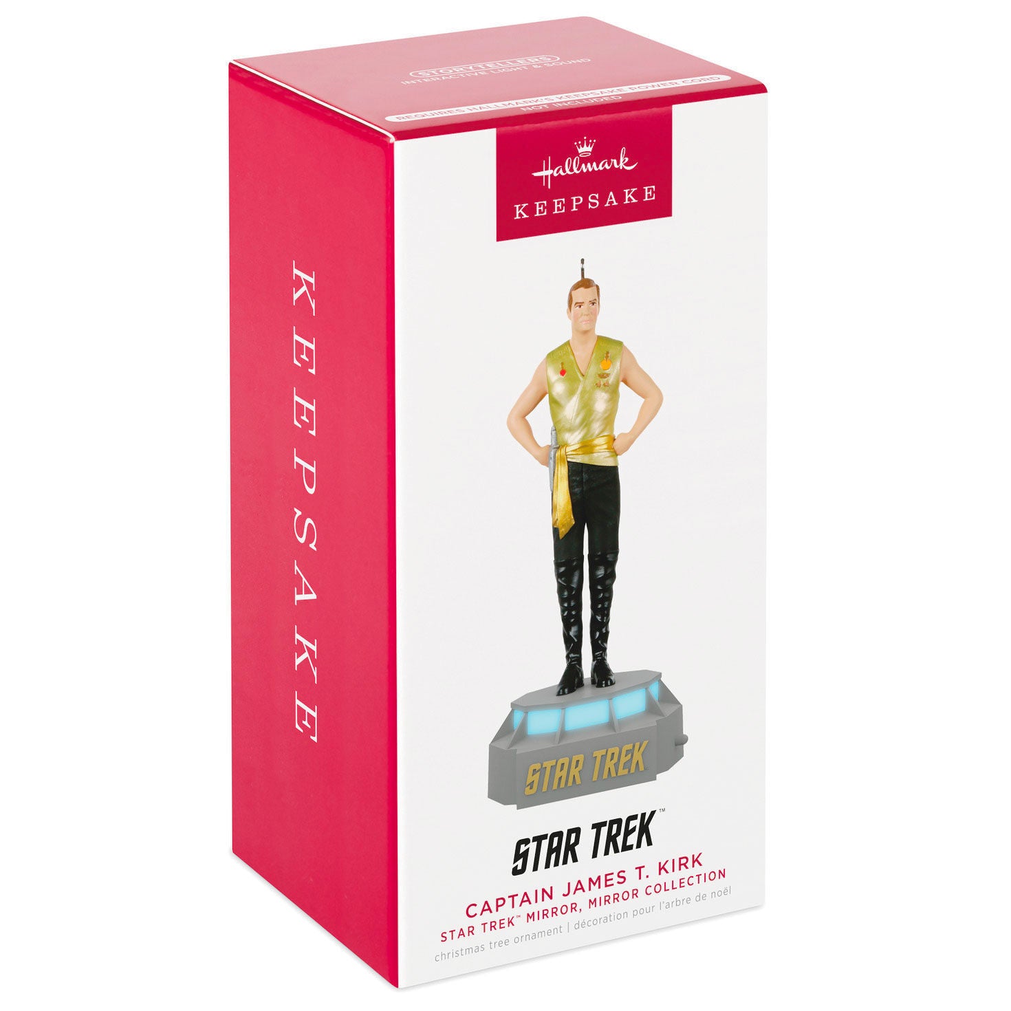 Hallmark Keepsake Star Trek "Captain James T. Kirk". Star Trek Mirror