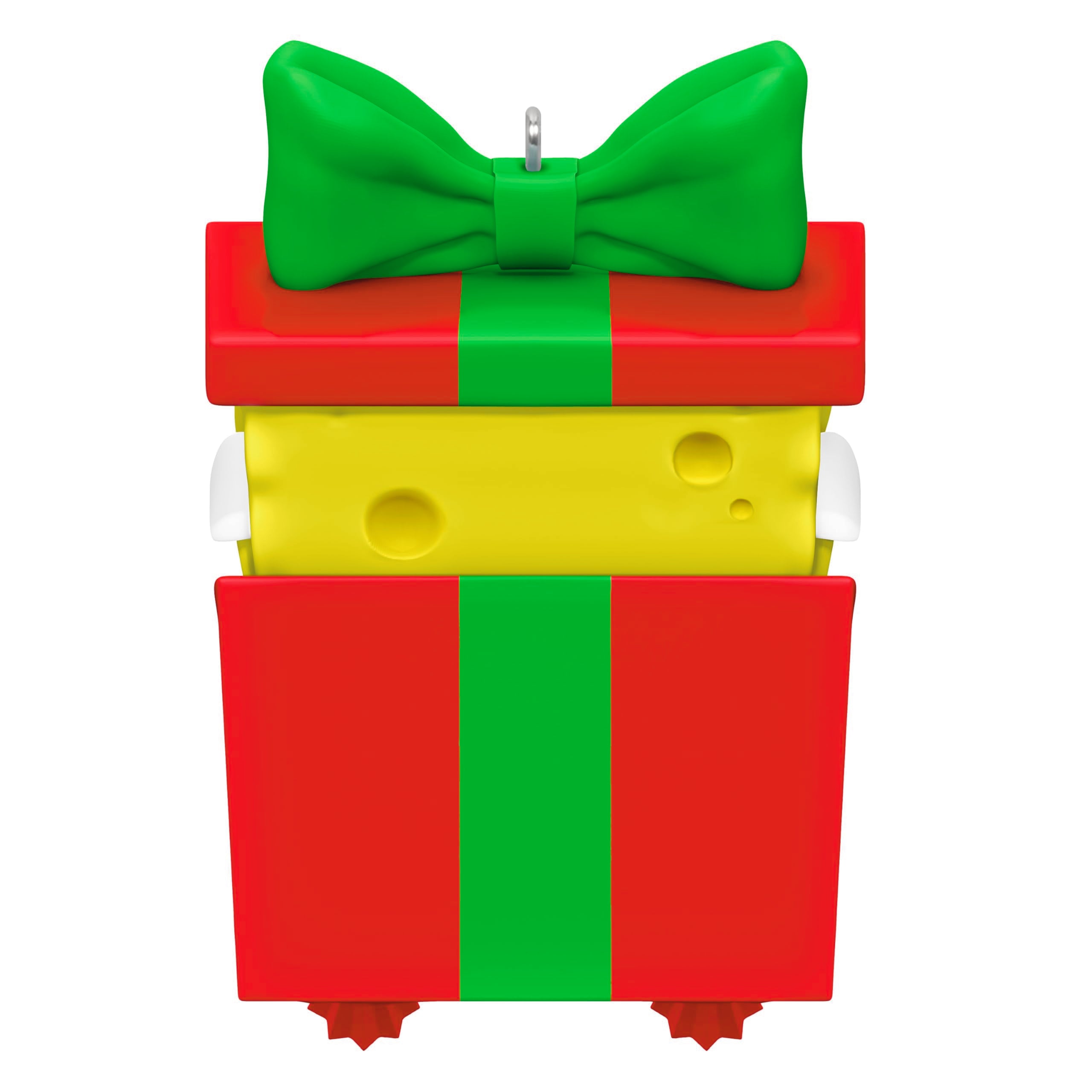 Sponge-boxed for Christmas, Spongebob Squarepants, 2025 Hallmark Keepsake Christmas Ornament