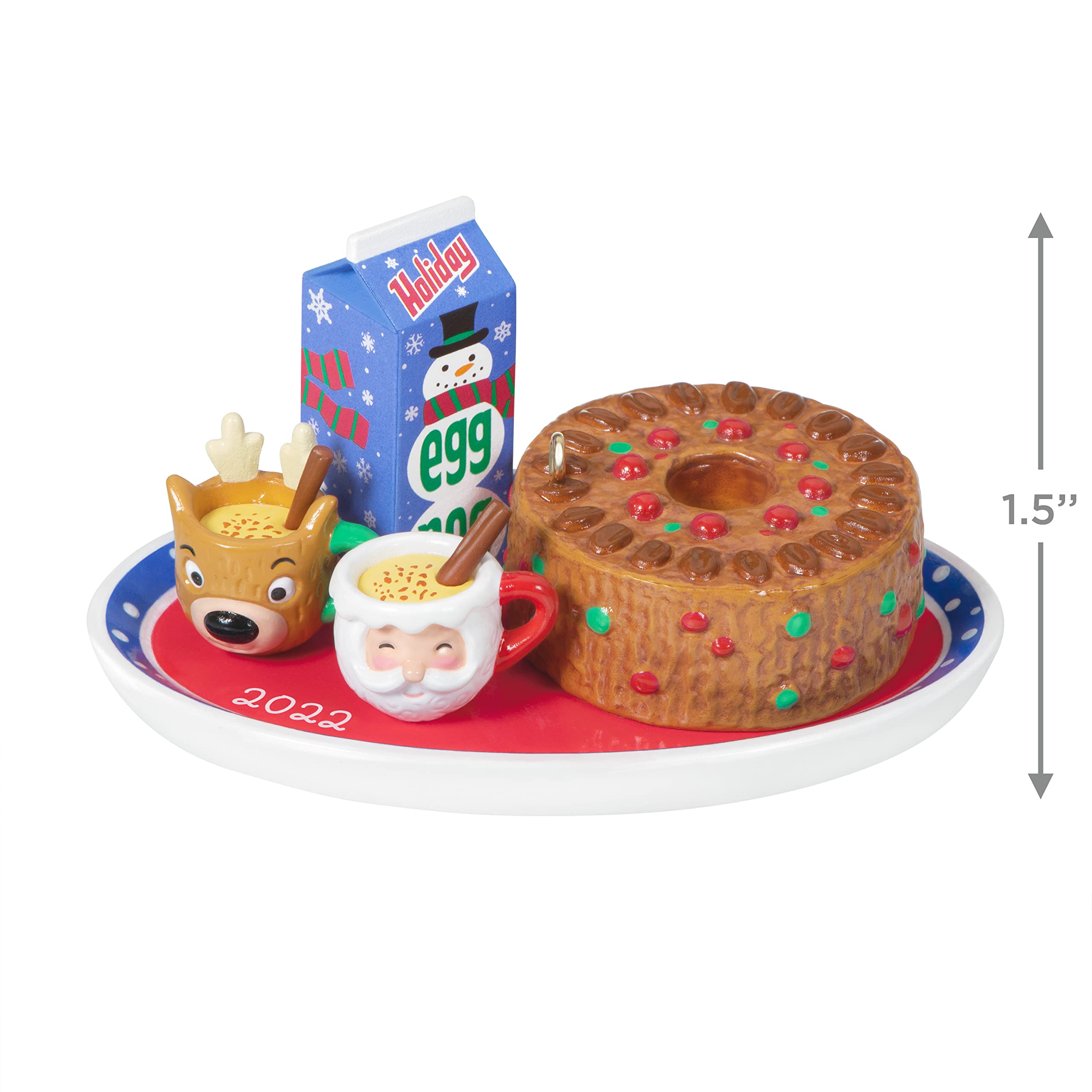 Hallmark Keepsake Plastic Christmas Ornament 2022 Year-Dated, Season's Treatings