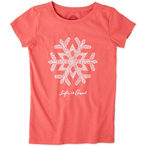 Life is Good Girls Crusher Graphic T-Shirts - Kids XL