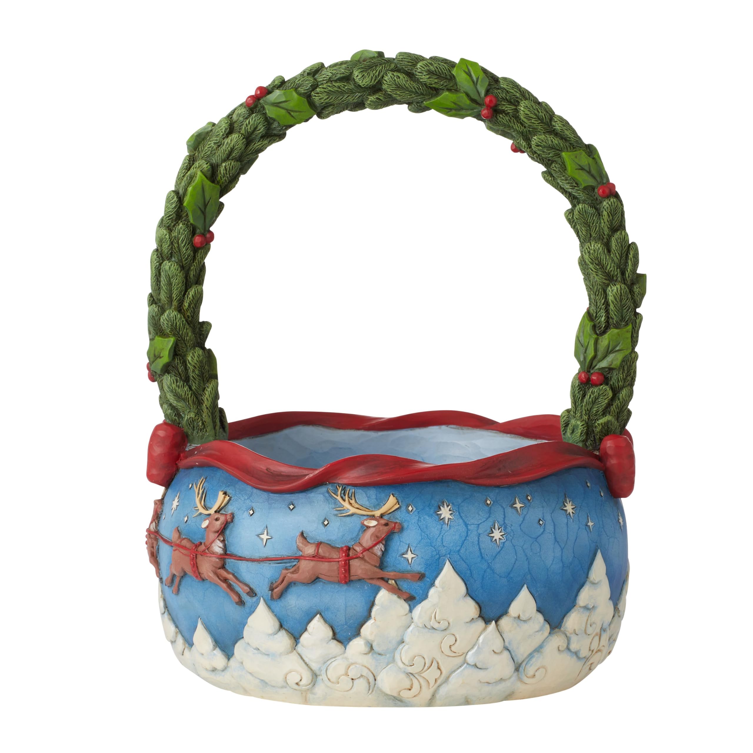 Two Sided Christmas Basket