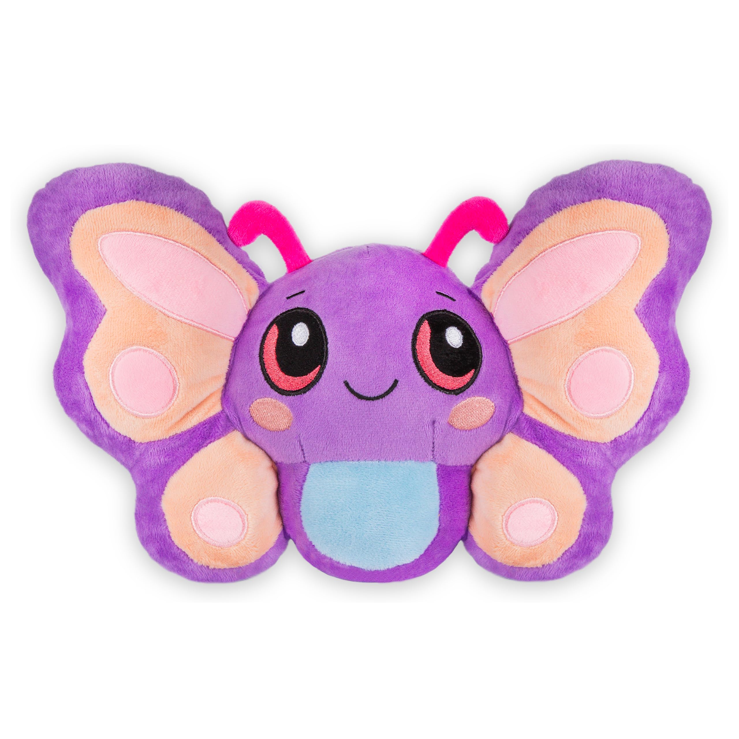 Warm Pals Bella Butterfly Purple Microwavable Heated Lavender Scented Plush NWT