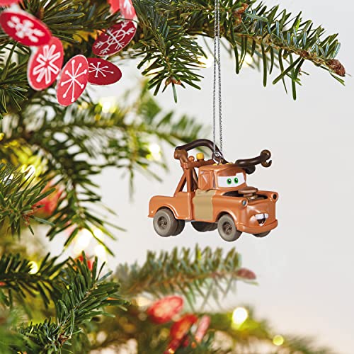 Hallmark Keepsake 1.02" Miniature Plastic Christmas Ornament 2022, Disney/Pixar Cars Lil' Mater, Mini