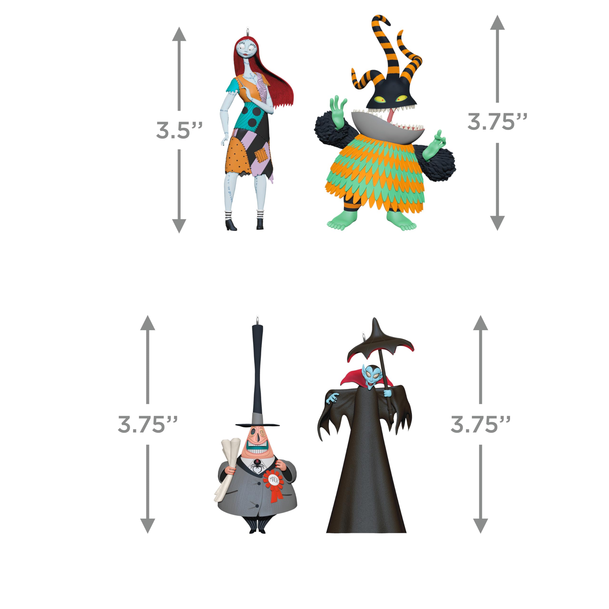 Citizens of Halloween Town, Disney Tim Burton's The Nightmare Before Christmas, 2025 Hallmark Keepsake Christmas Ornament