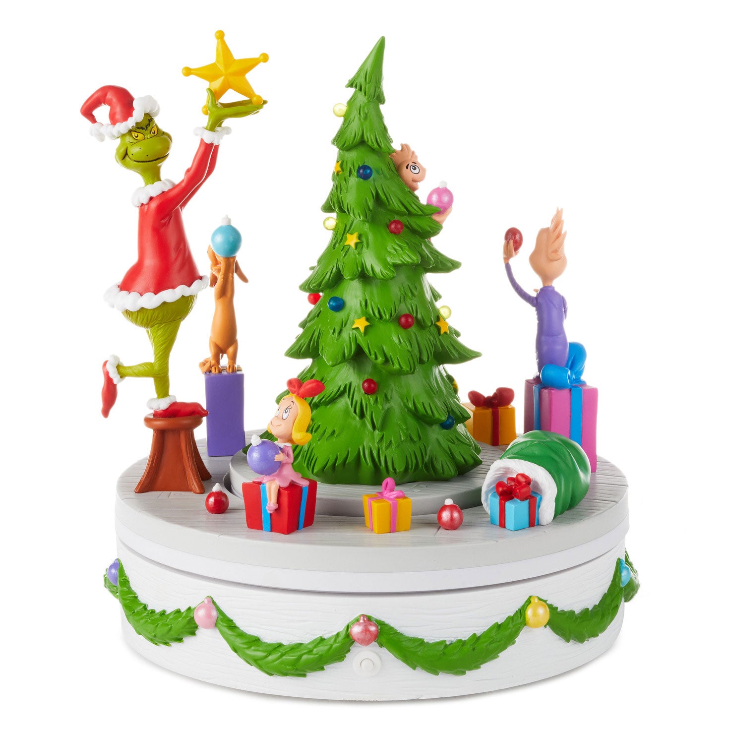 Hallmark Dr. Seuss The Grinch Musical Tabletop Figurine with Light and Motion