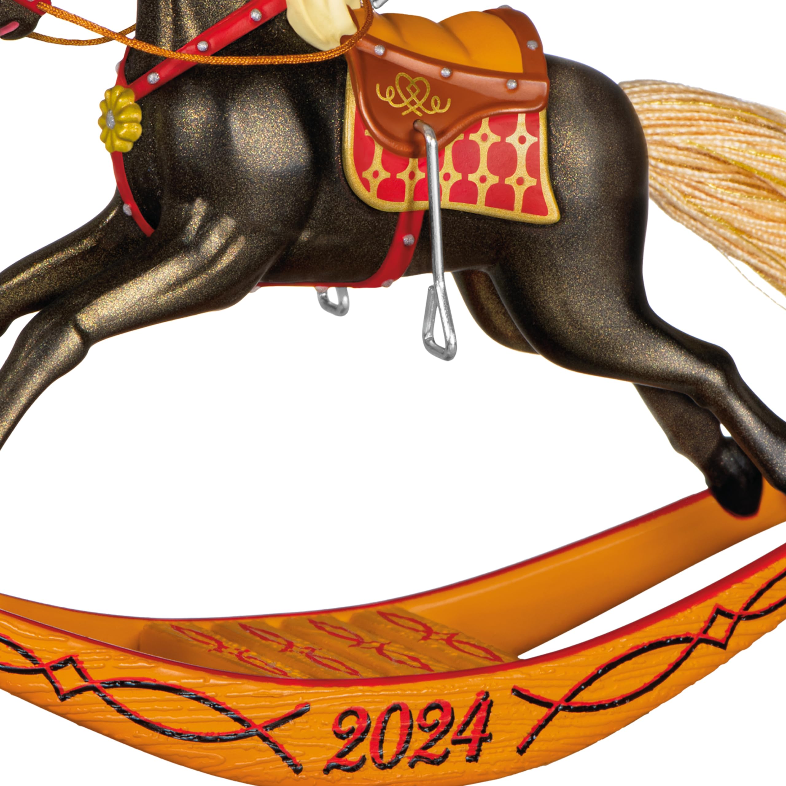 Hallmark Keepsake Christmas Ornament 2024, Rocking Horse Memories 2024, Gifts for Christmas Lovers