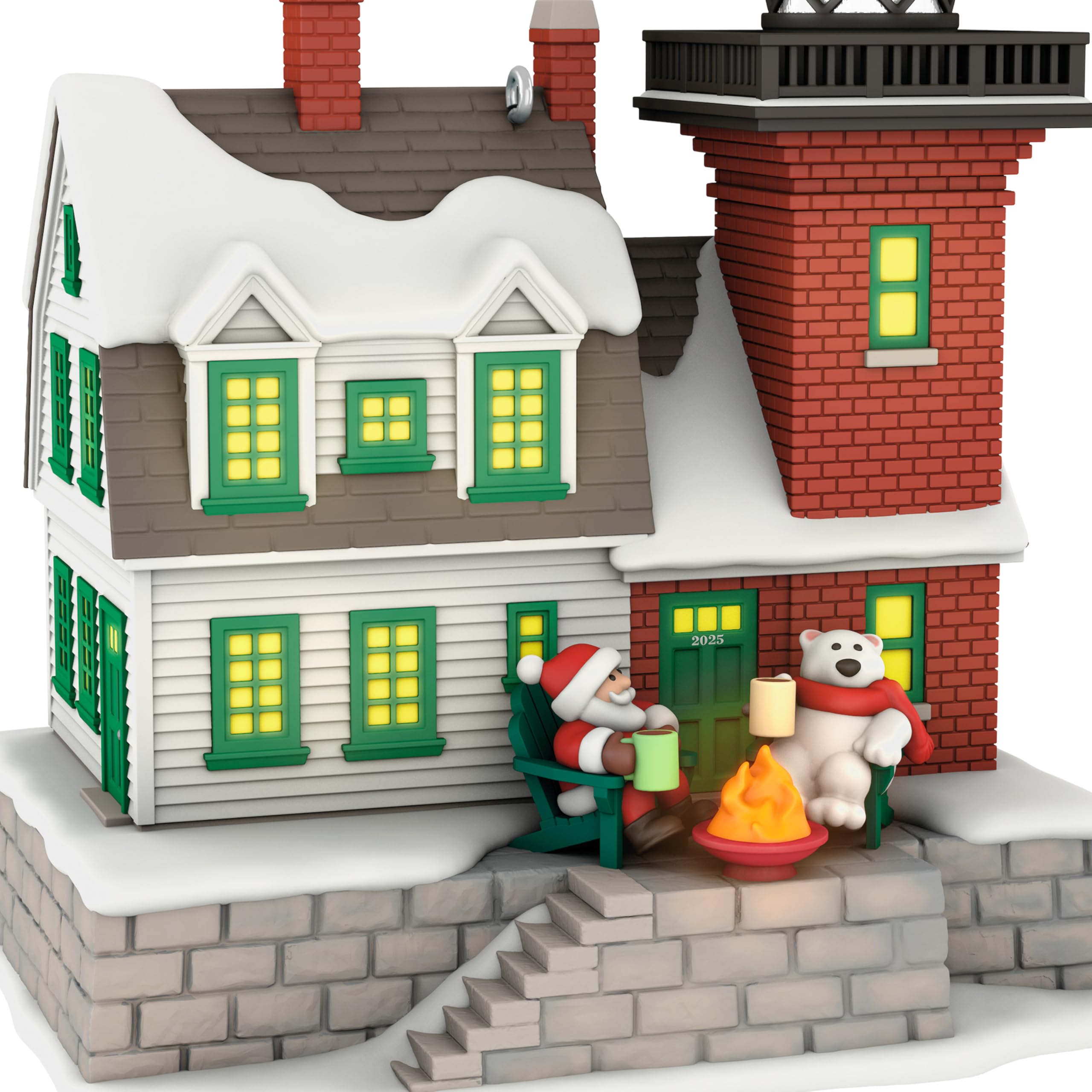 Holiday Lighthouse 2025 Hallmark Keepsake Christmas Ornament