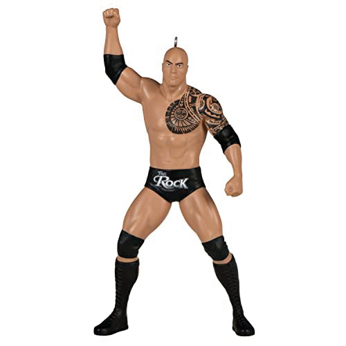 Hallmark Keepsake Christmas Ornament 2023, WWE The Rock Wrestling Ornament