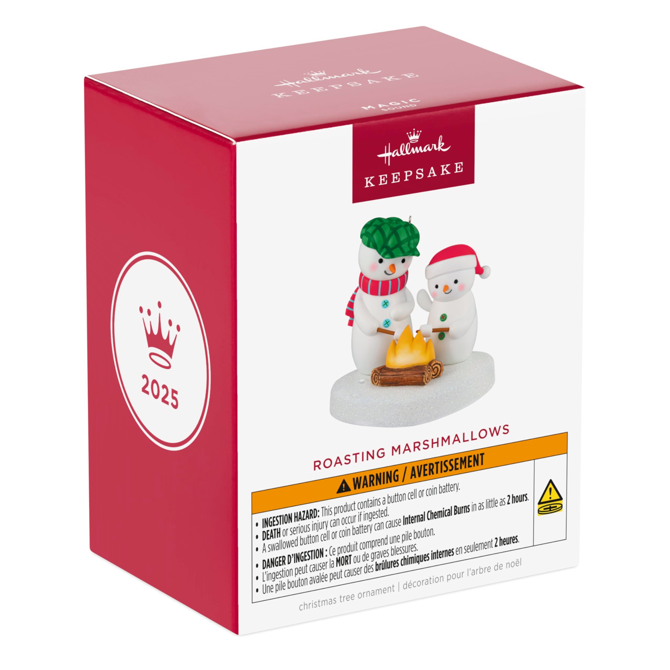Roasting Marshmallows 2025 Hallmark Keepsake Christmas Ornament