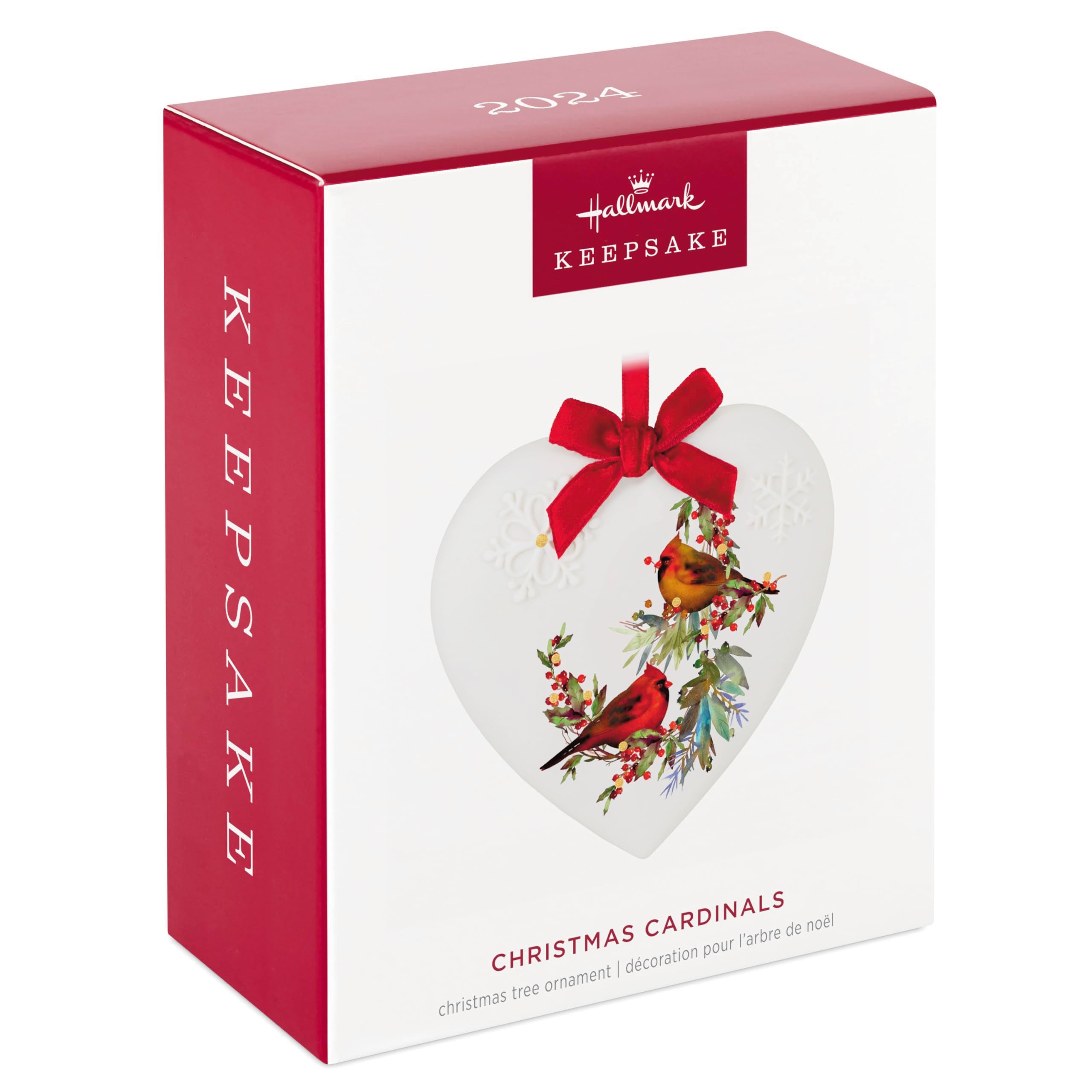 ORN CHRISTMAS CARDINALS