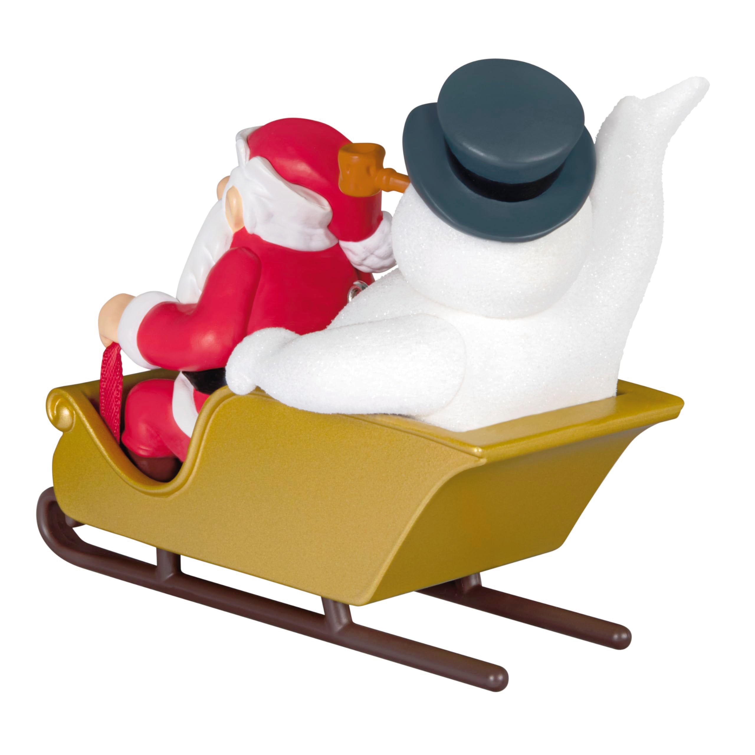 ORN FROSTY AND SANTA