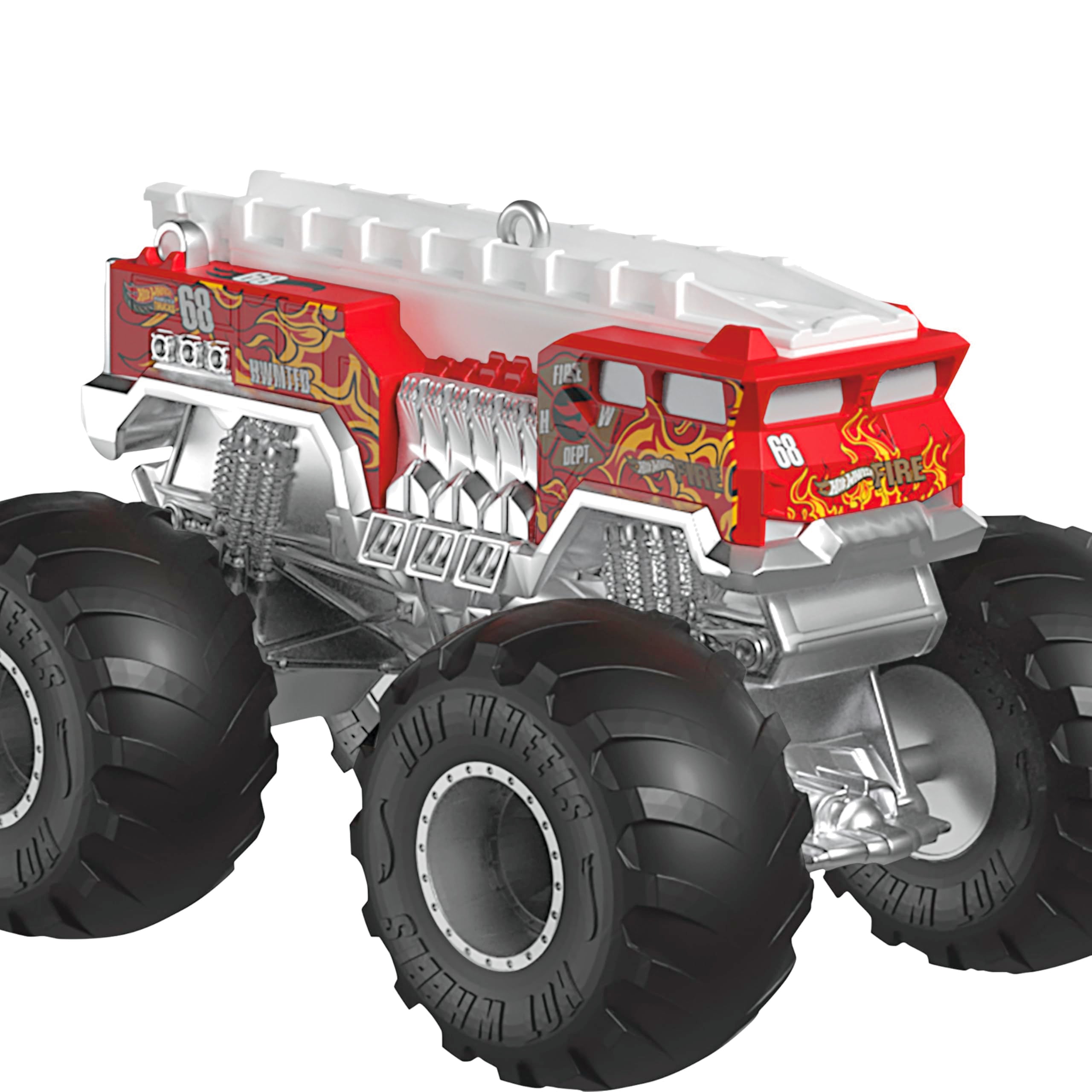 HW 5-Alarm Hot Wheels Monster Trucks 2025 Hallmark Keepsake Christmas Ornament