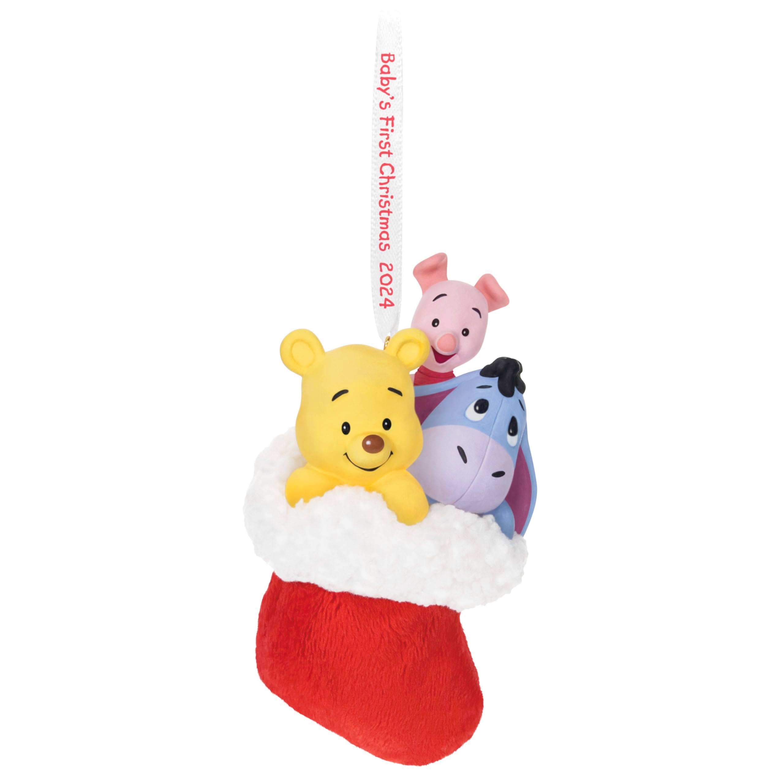 Hallmark Keepsake Christmas Ornament 2024, Disney Winnie the Pooh A Snuggly First Christmas 2024