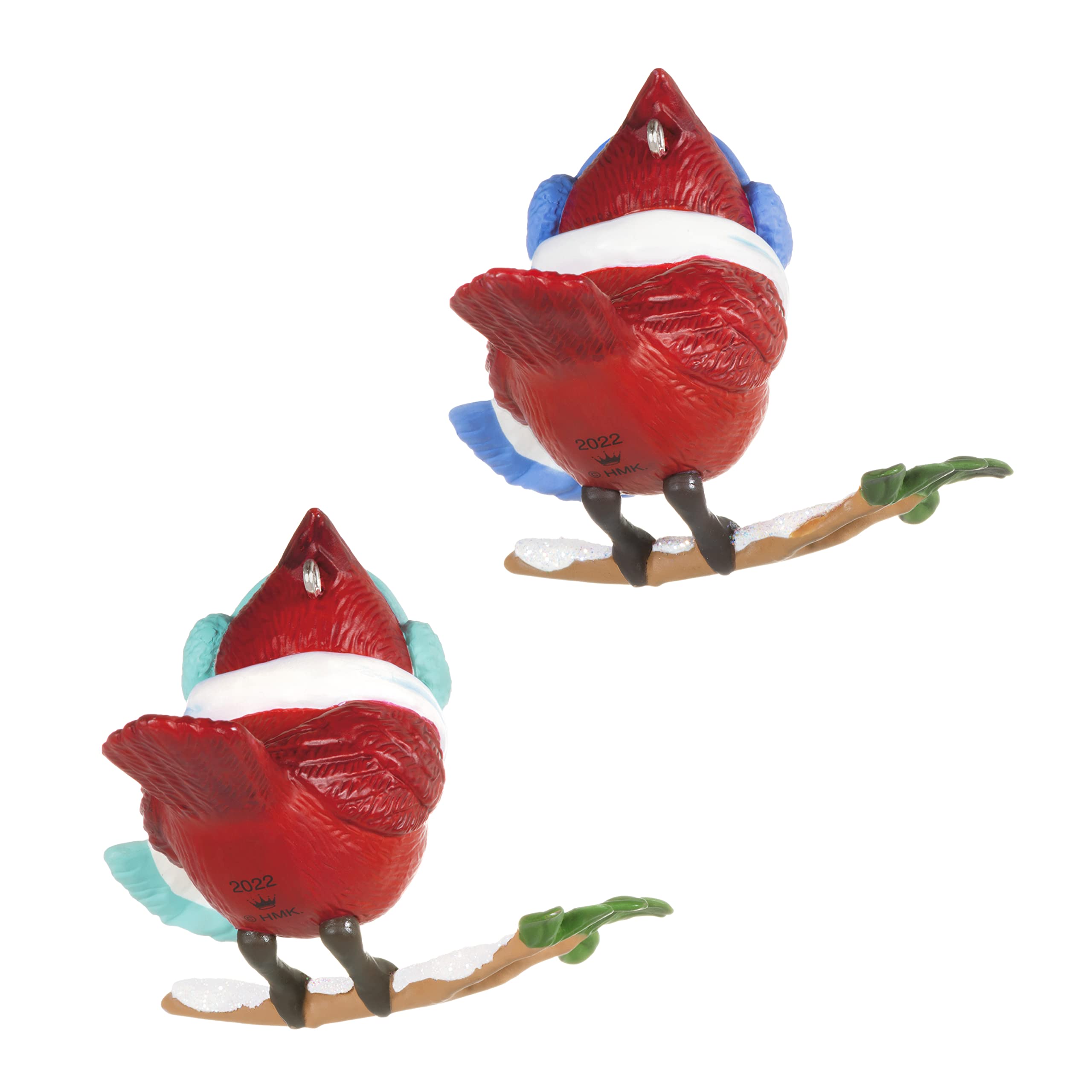 Hallmark Keepsake Christmas Ornament 2022, Cozy Critters Red Cardinal Ornament Surprise Mystery Box