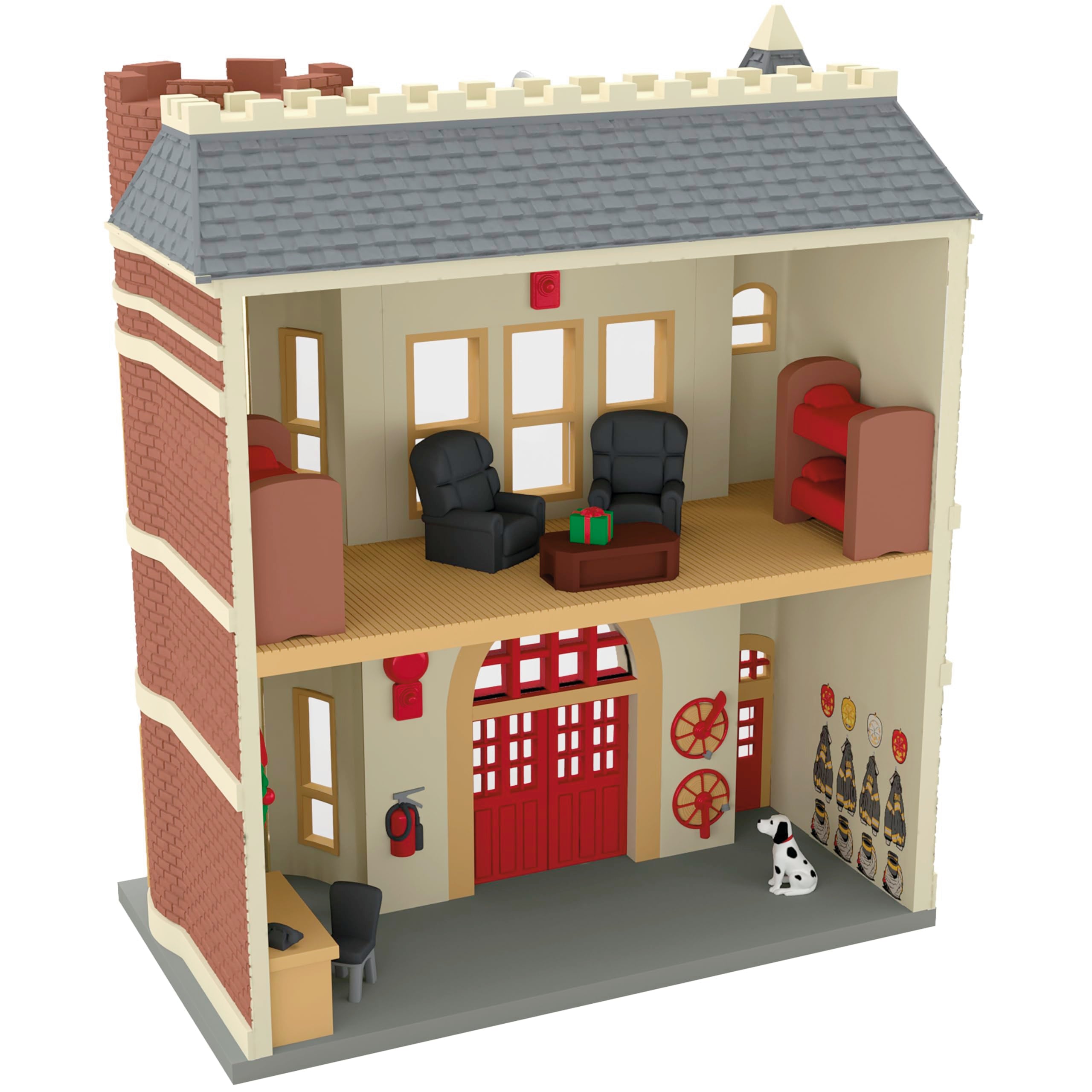 Keepsake Korners Firehouse, Nostalgic Houses and Shops, 2025 Hallmark Keepsake Christmas Ornament