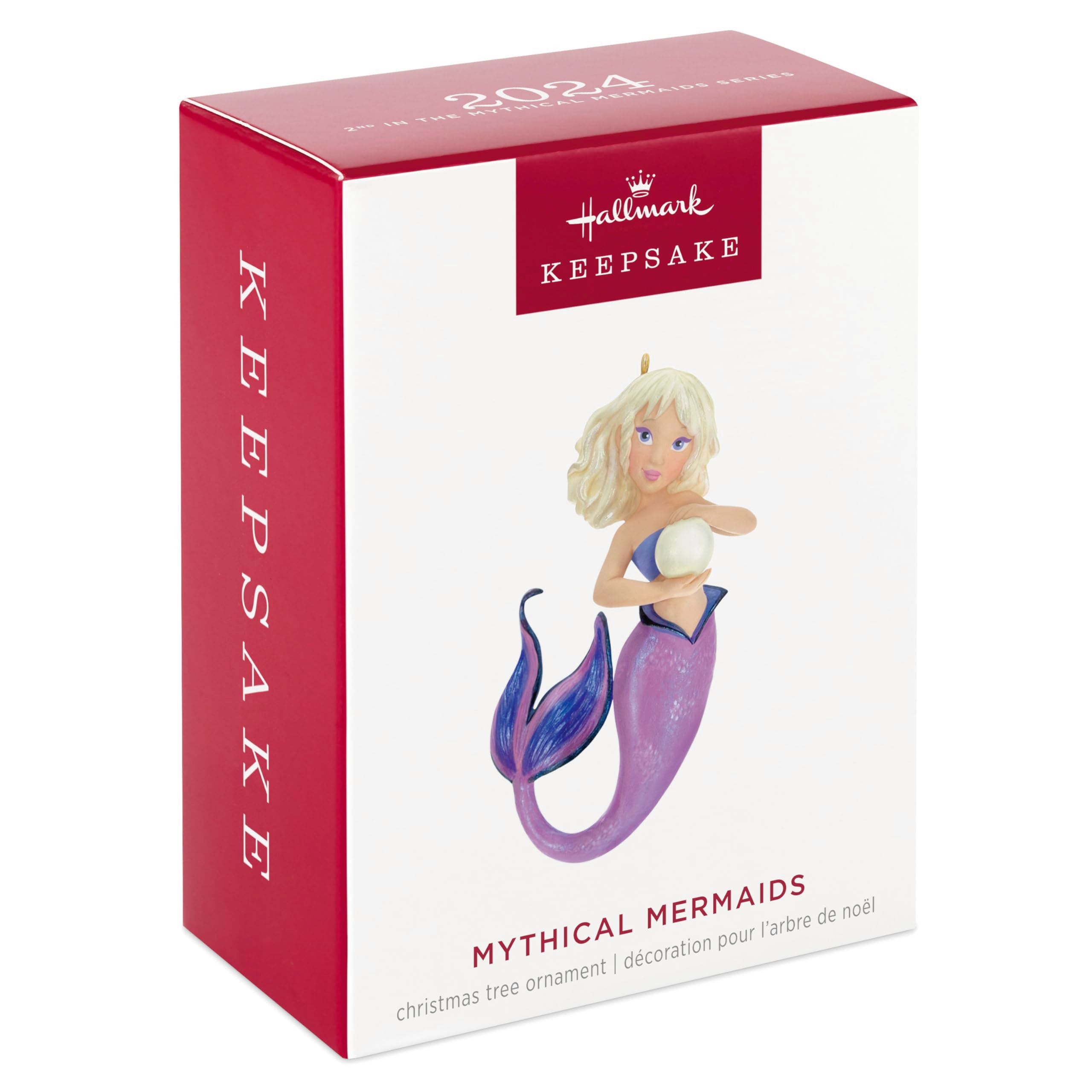 Hallmark Keepsake Christmas Ornament 2024, Mythical Mermaids, Gifts for Her