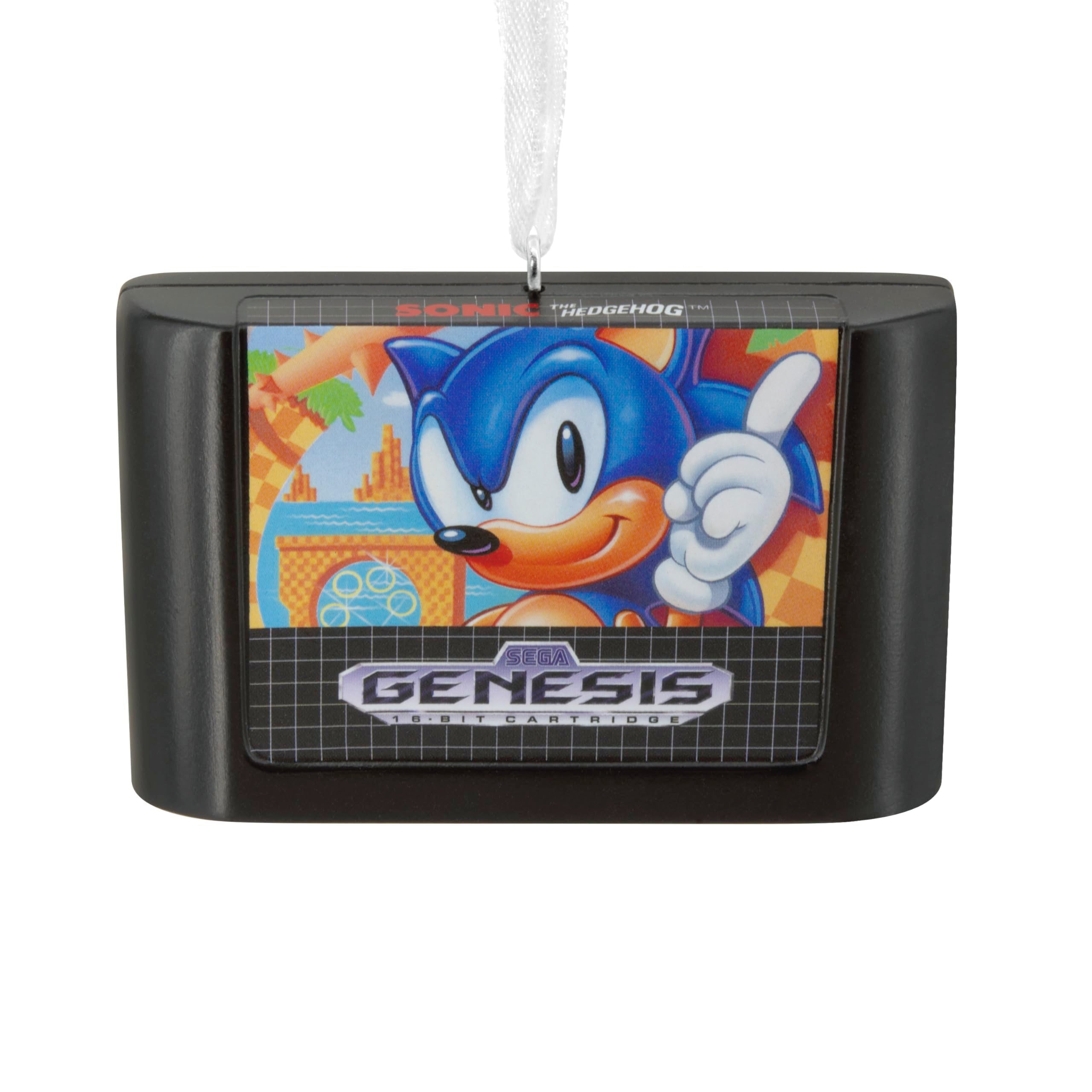 Hallmark Sonic The Hedgehog Game Cartridge Christmas Ornament