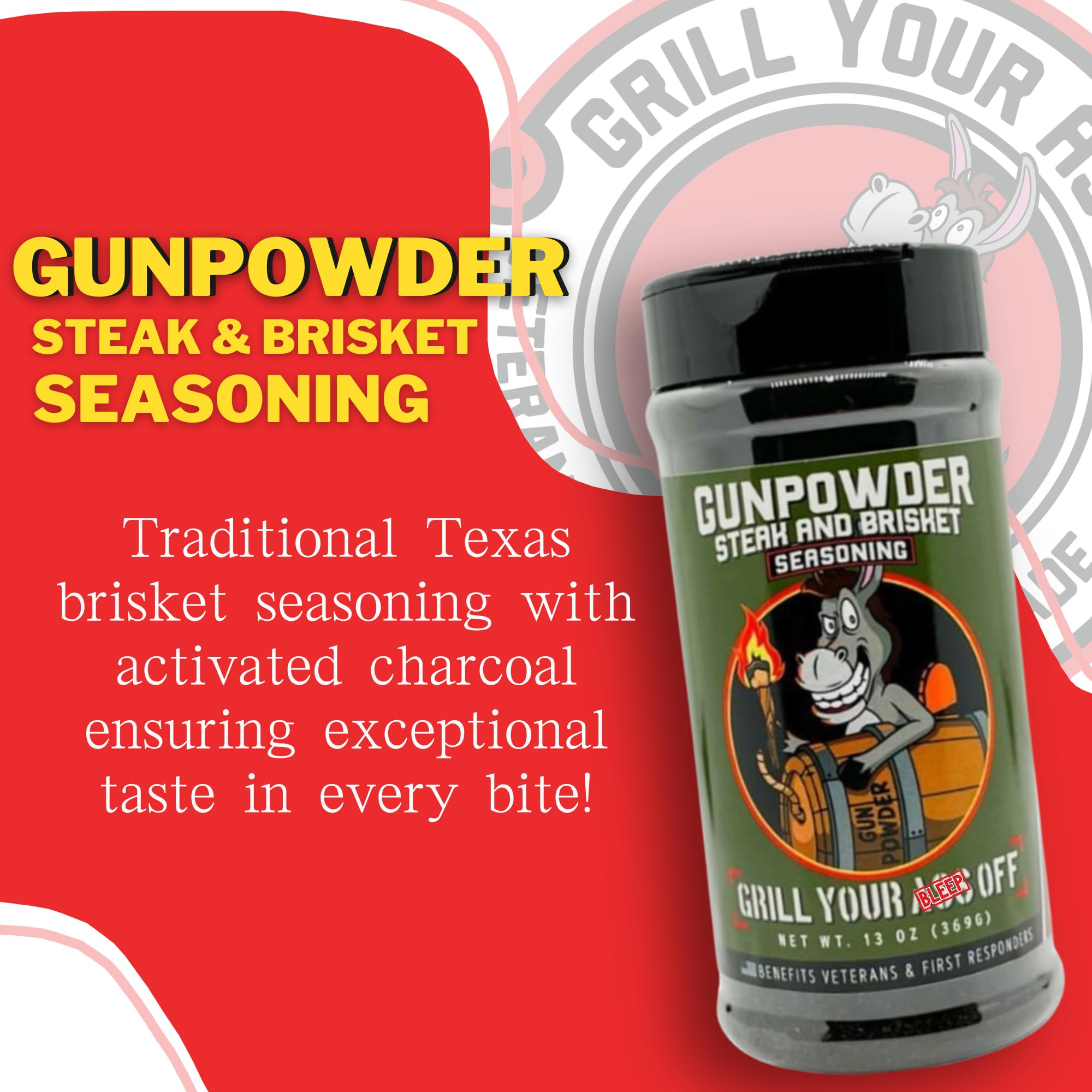 Gunpowder Steak & Brisket Seasoning™