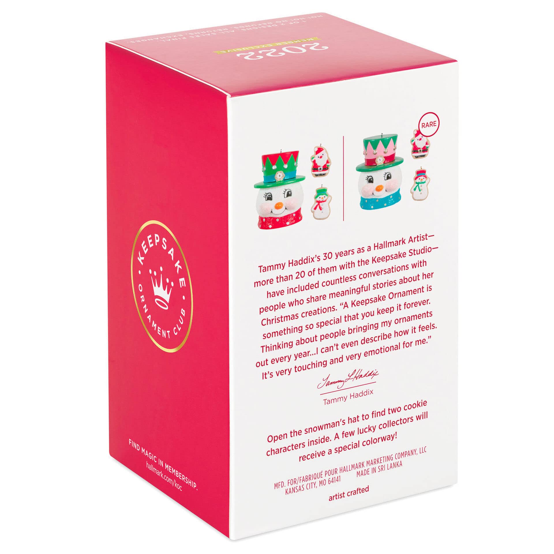 Cookie Jar Surprise Mystery Box 2022 Exclusive Ornaments, Set of 3