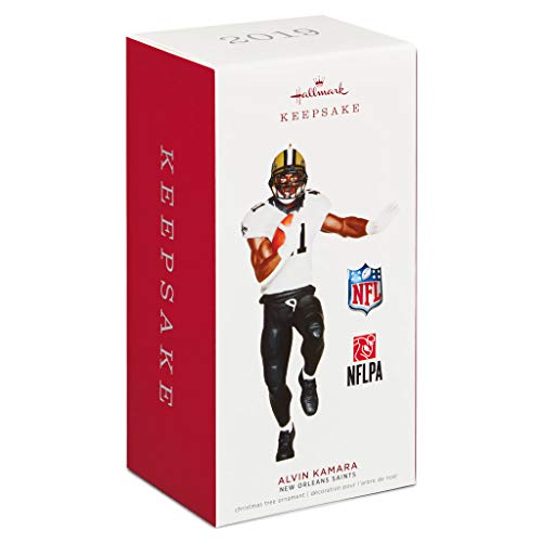 Hallmark Keepsake 2019 NFL New Orleans Saints Alvin Kamara Ornament