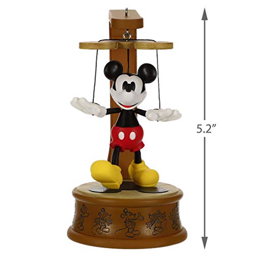 Hallmark 2019 Disney Mickey Mouse Marionette Exclusive Ornament