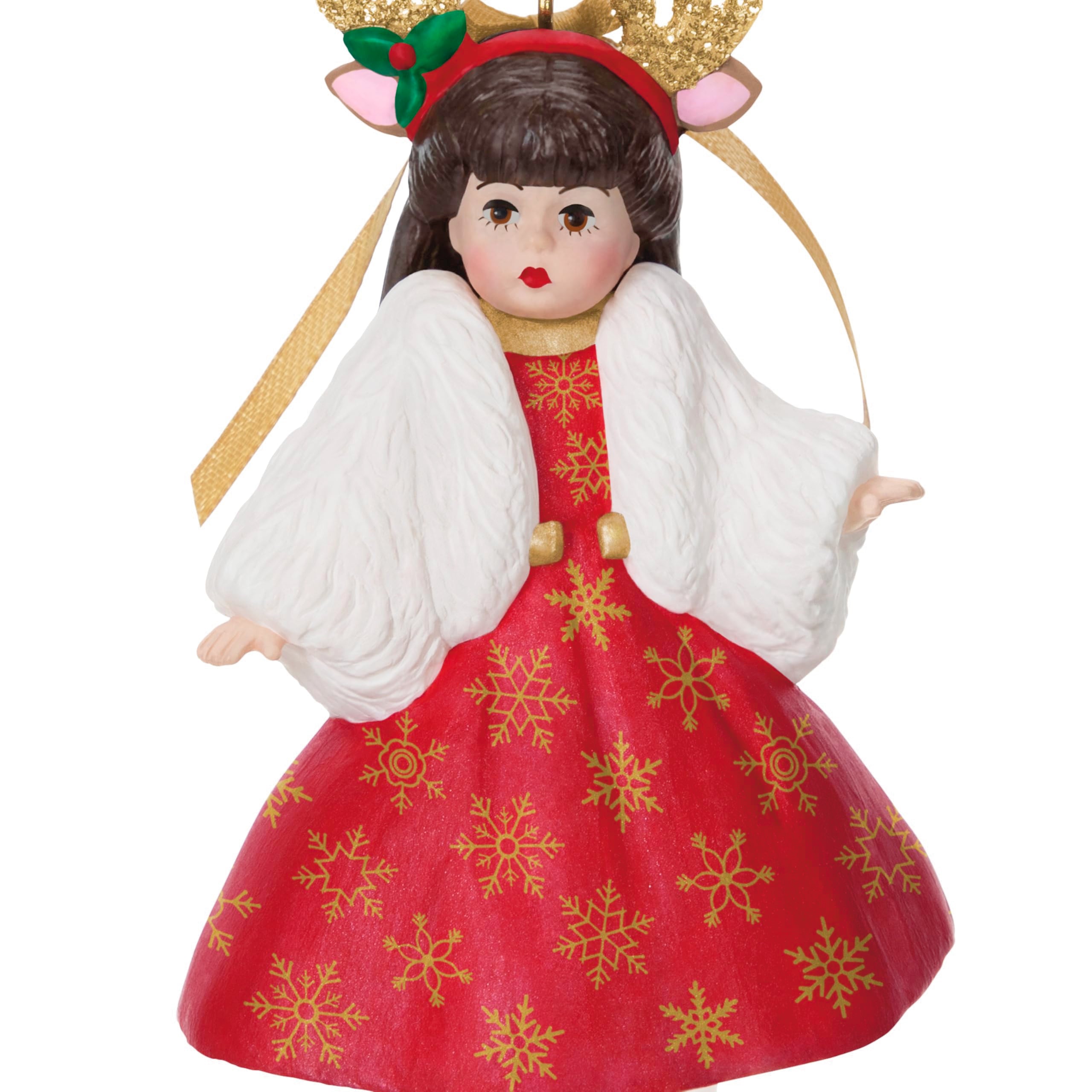 Deer Santa Madame Alexander 2025 Hallmark Keepsake Christmas Ornament