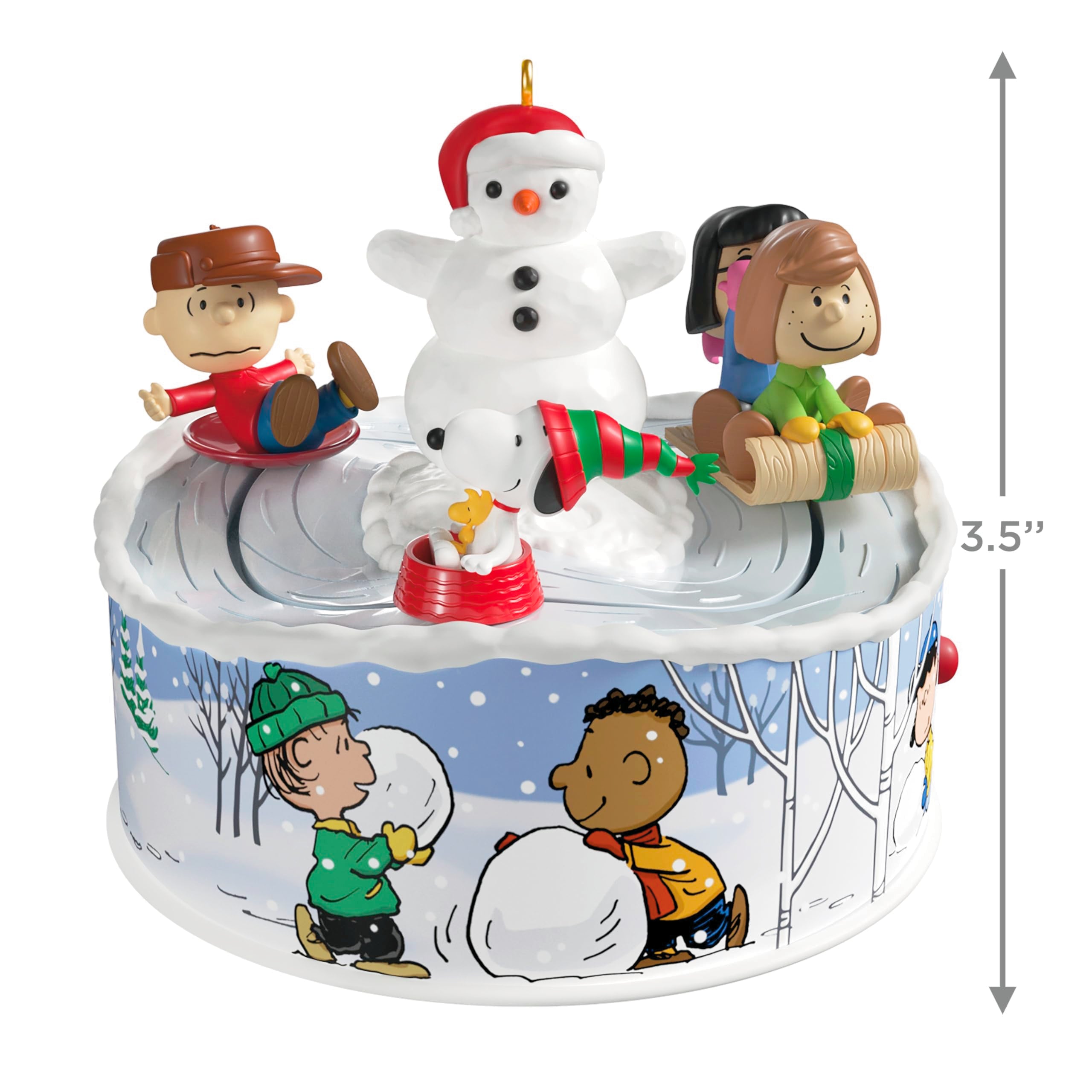Let's Go Sledding! The Peanuts Gang, 2025 Hallmark Keepsake Christmas Ornament