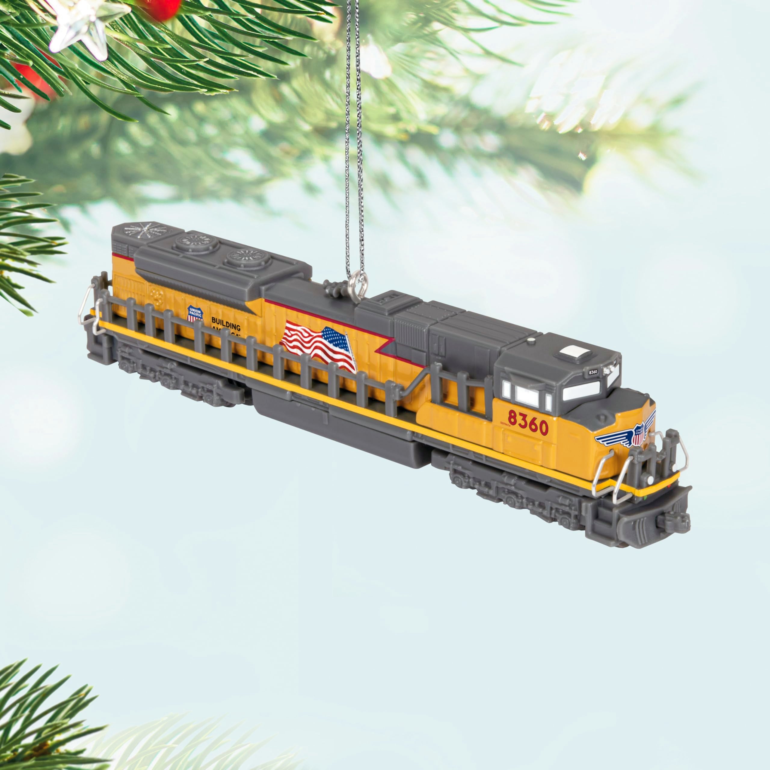 Hallmark Keepsake Christmas Ornament 2024, Lionel Trains Union Pacific Legacy SD70ACE, Metal, Gifts for Train Lovers