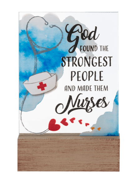 Ganz ER79848 Block Talk - God found the strongest people and made them Nurses