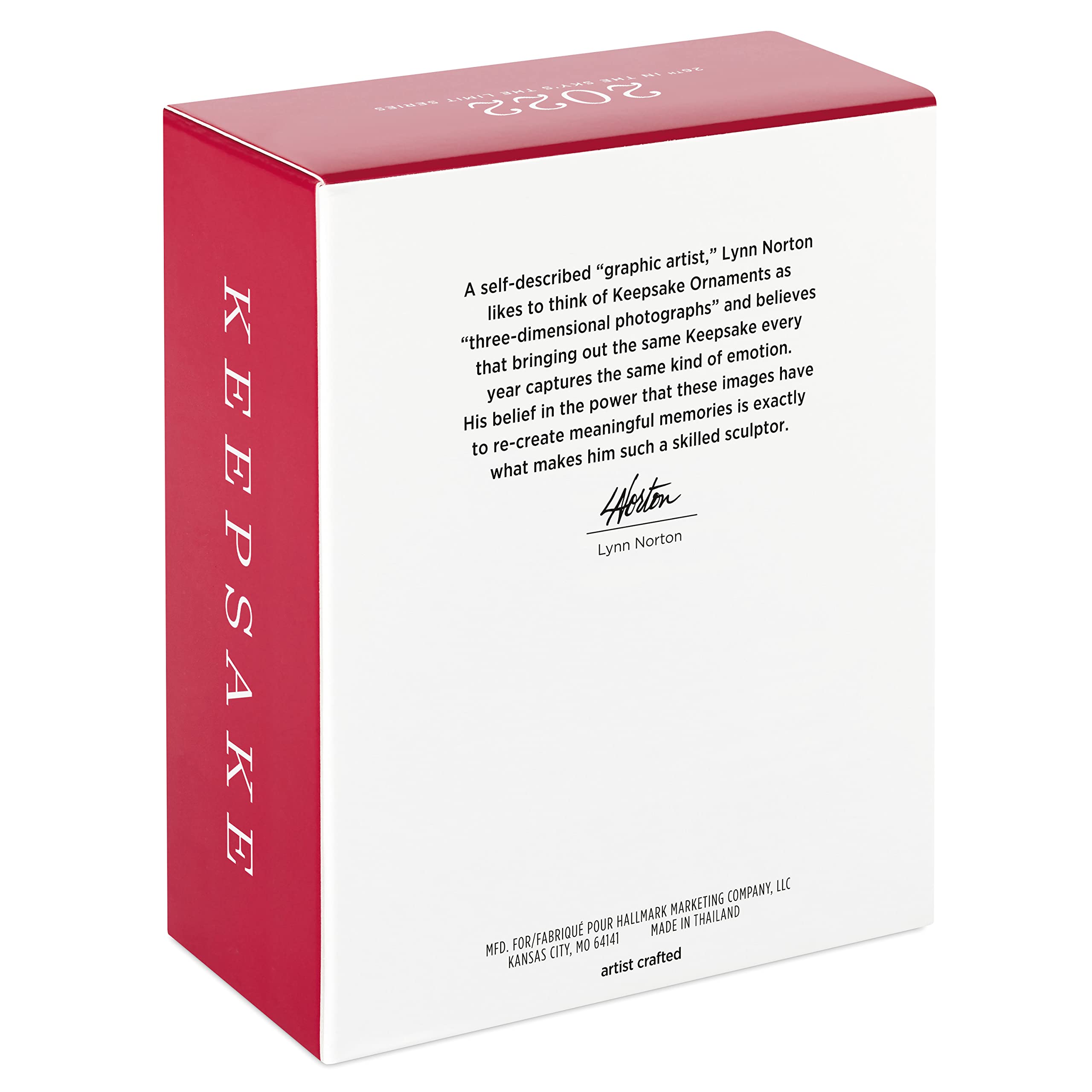 Hallmark Keepsake Plastic Christmas Ornament 2022, Sky's The Limit Republic RC-3 Seabee